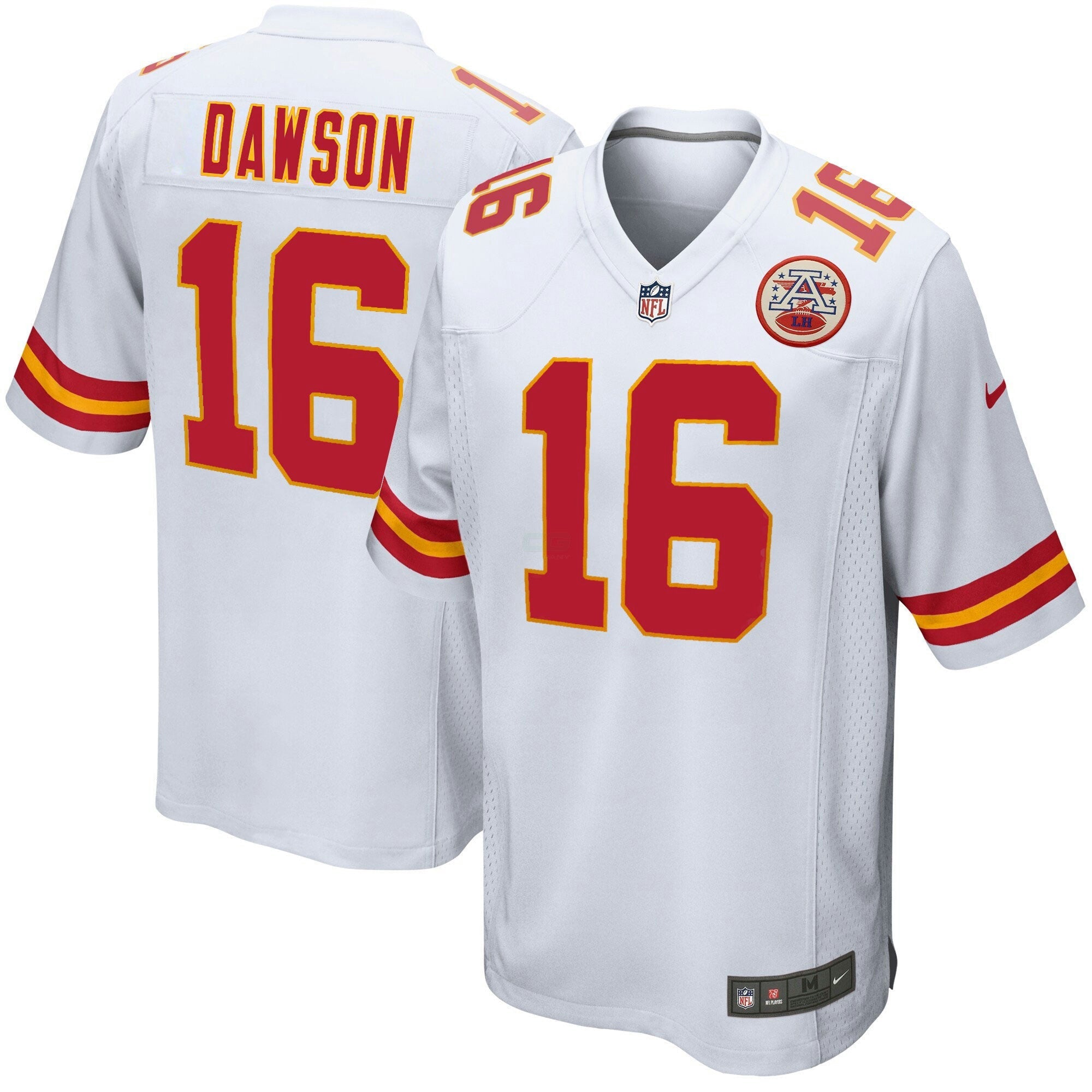 Camisa NFL Len Dawson Red Game Retired Player