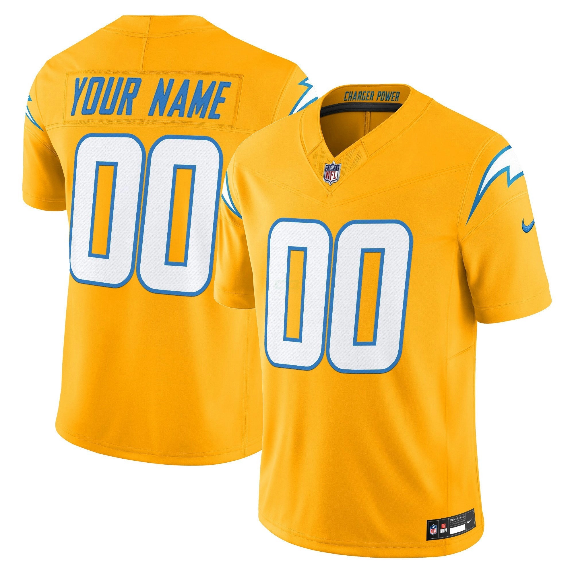 Camisa NFL Los Angeles 2025 Alternativa Charger Power Vapor Limited Jersey