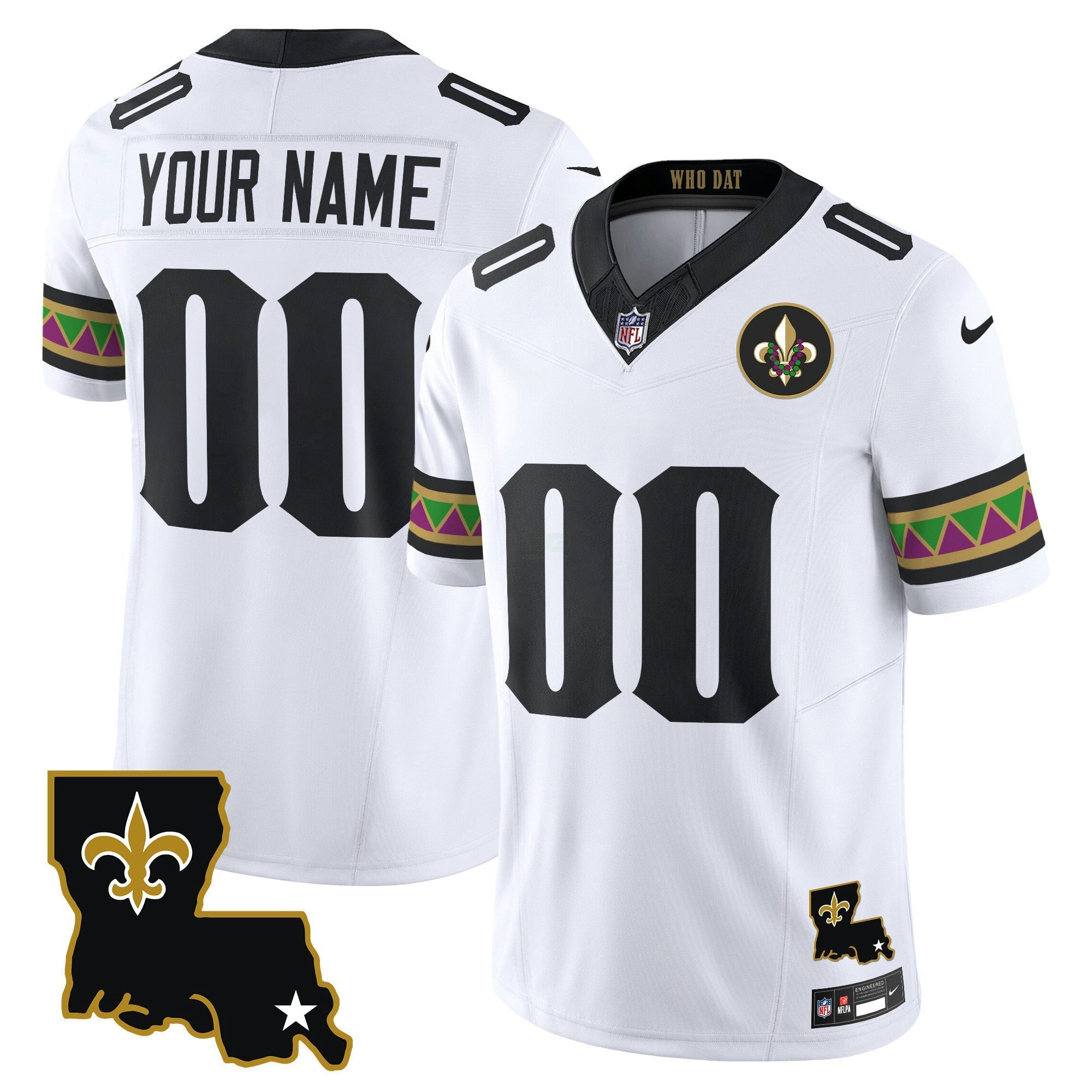 Camisa NFL Mardi Gras Vapor Limited Jersey