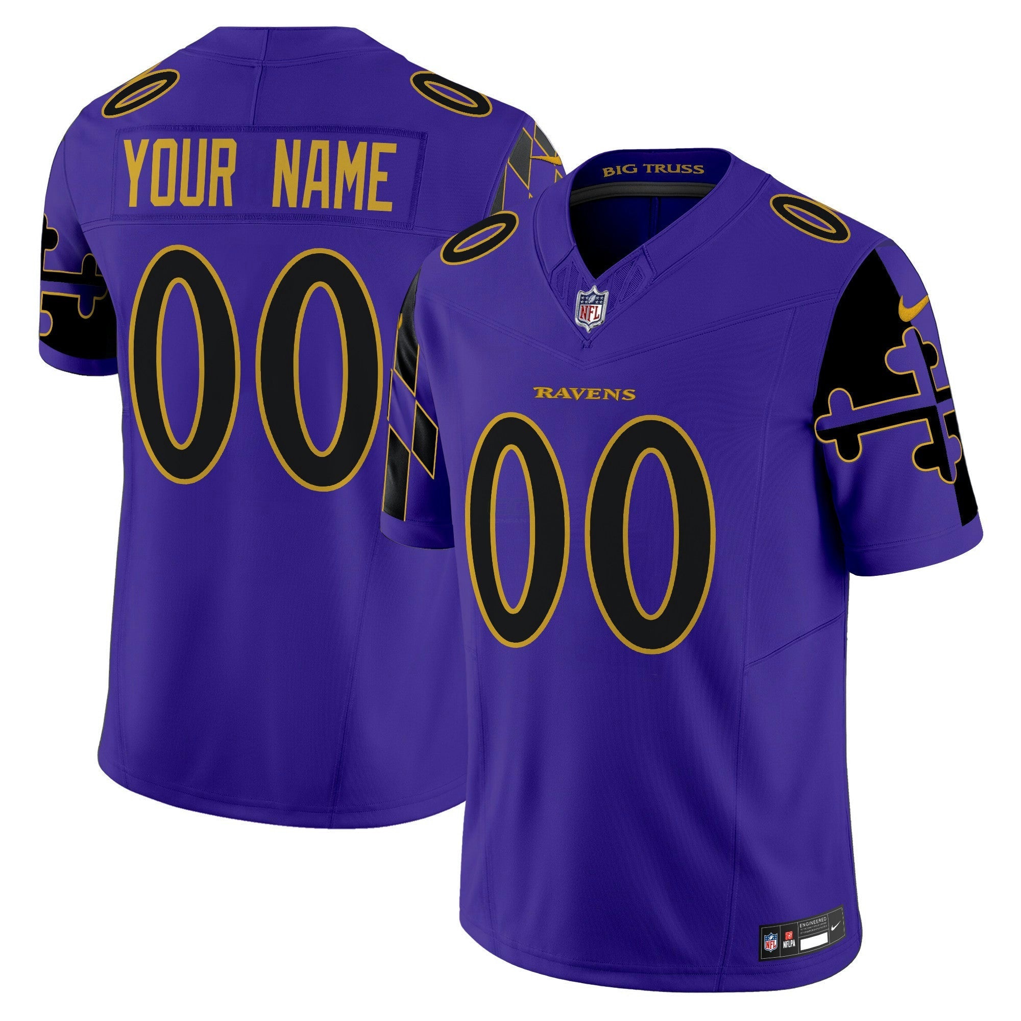 Camisa NFL Maryland Flag Vapor Limited Jersey