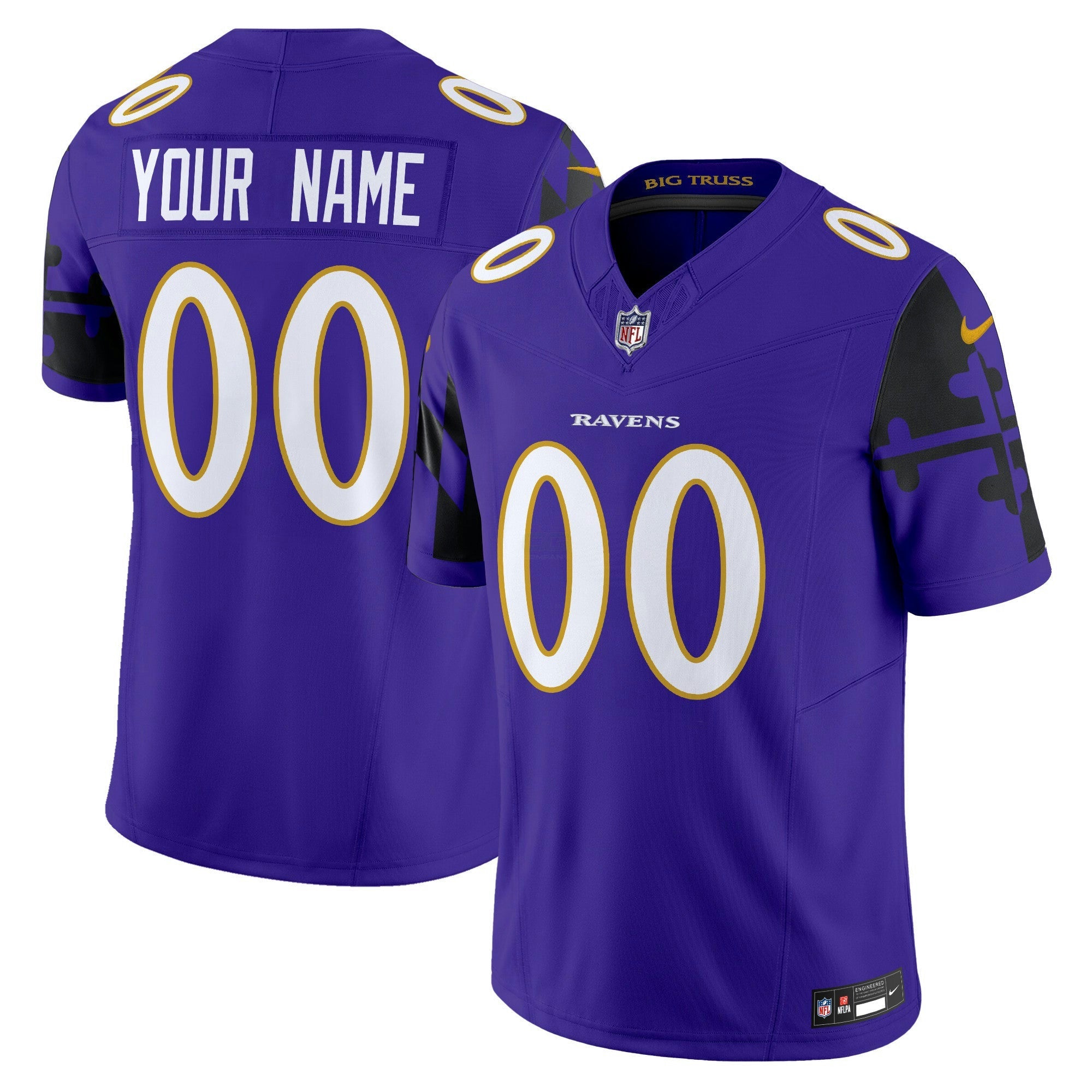 Camisa NFL Maryland Flag Vapor Limited Jersey