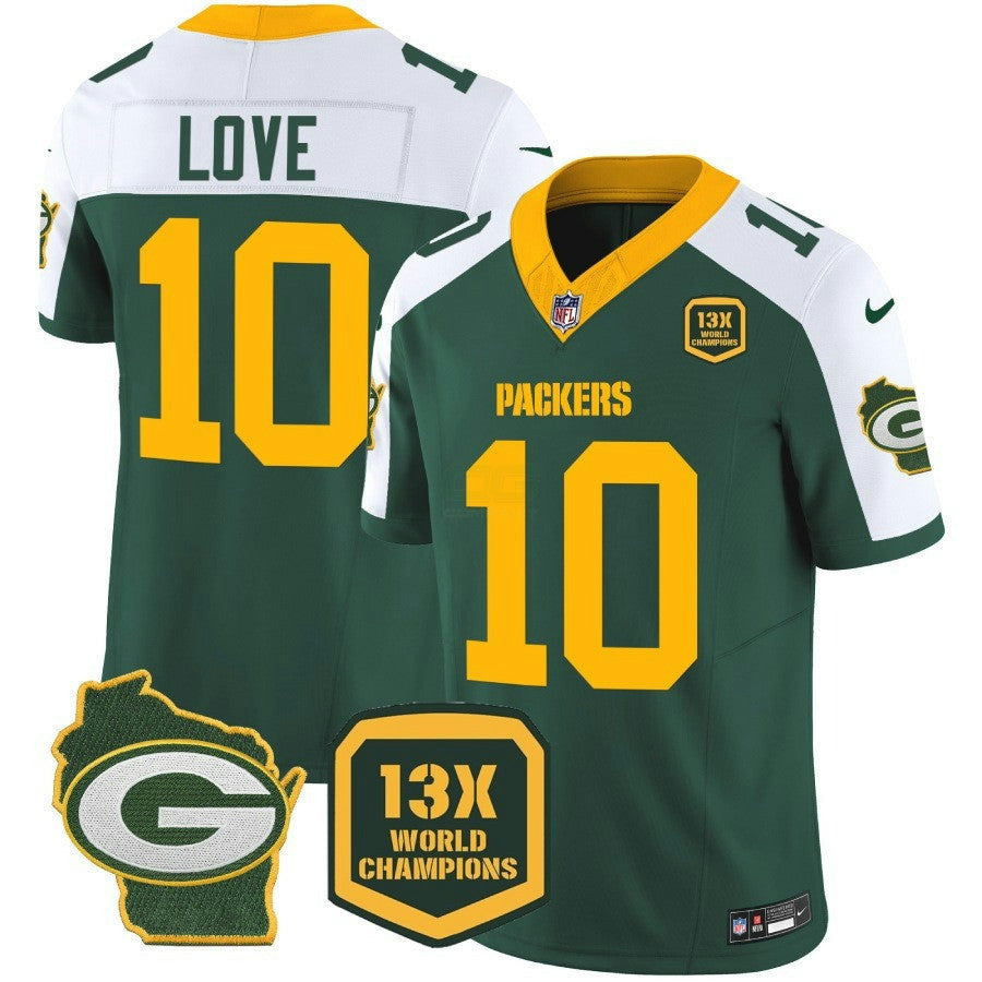Camisa NFL Men’s 13 Time World Champions & Home Patch Vapor Jersey