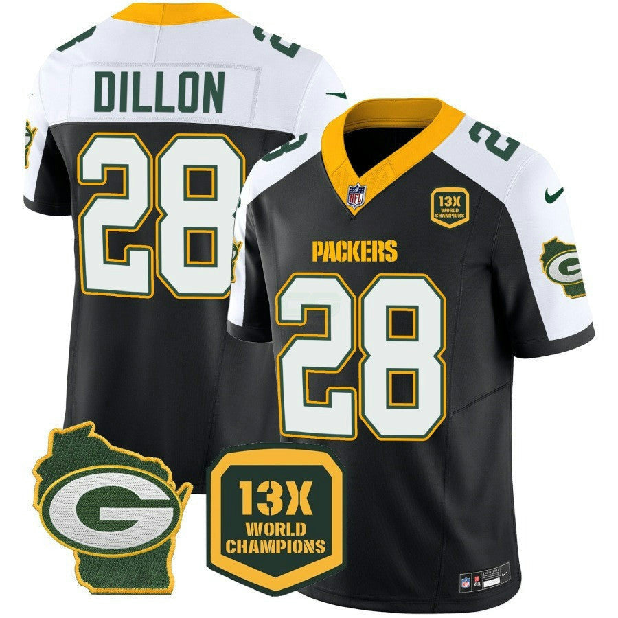 Camisa NFL Men’s 13 Time World Champions & Home Patch Vapor Jersey