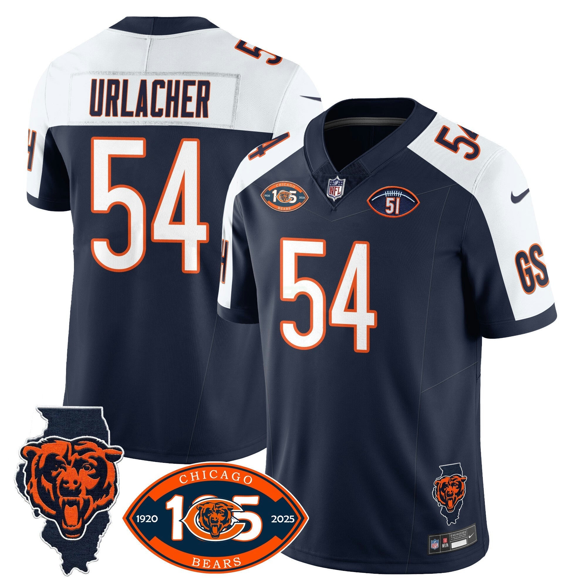 Camisa NFL Men’s 1920-2025 The Vapor Limited Jersey