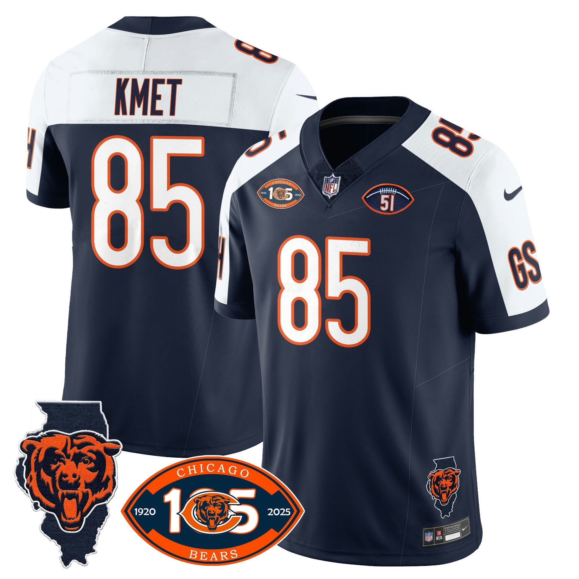 Camisa NFL Men’s 1920-2025 The Vapor Limited Jersey