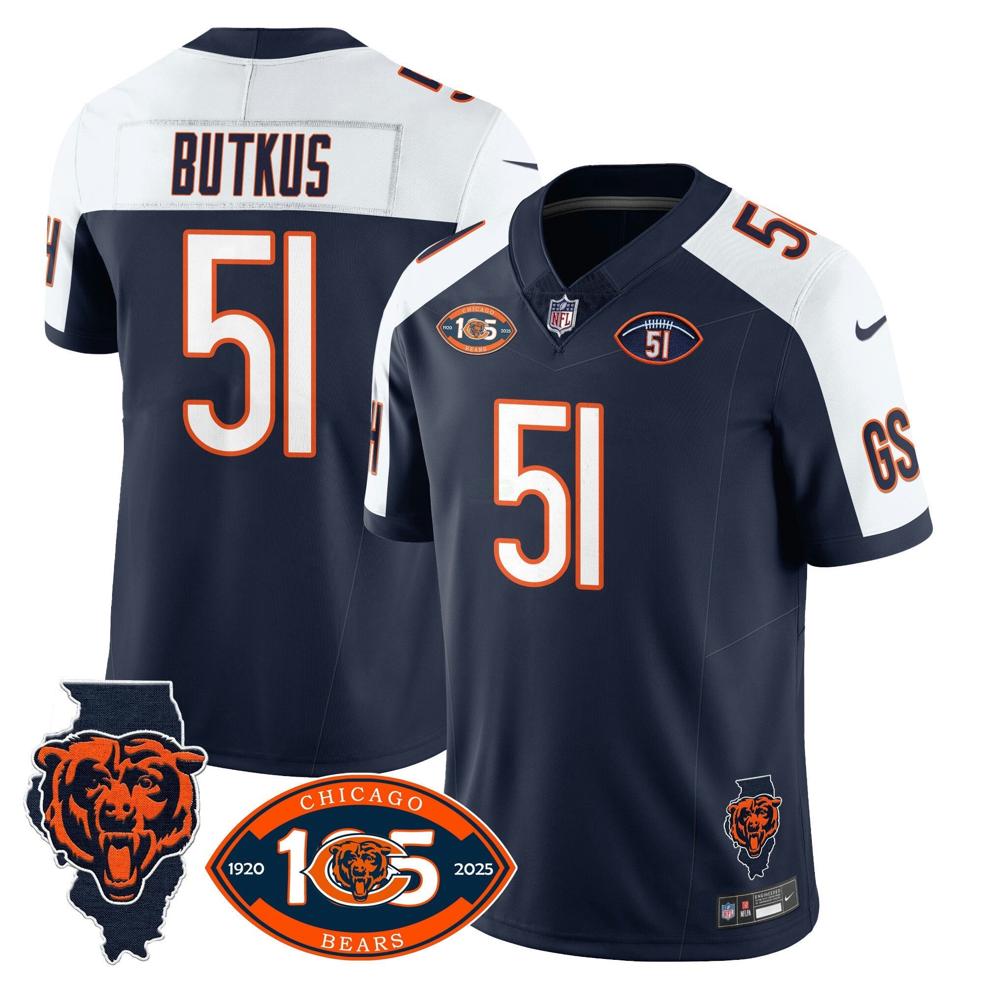 Camisa NFL Men’s 1920-2025 The Vapor Limited Jersey