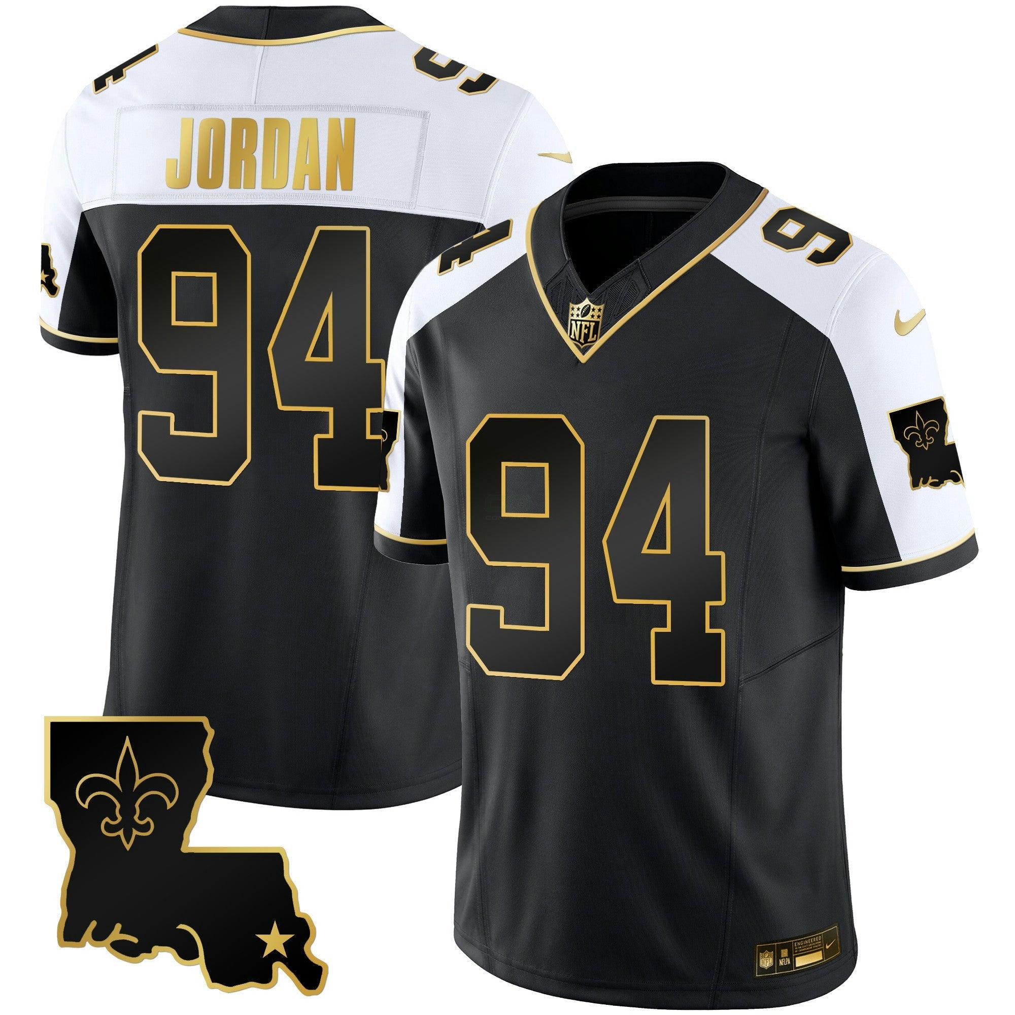 Camisa NFL Men’s 1987 Legacy Dourada Vapor Jersey