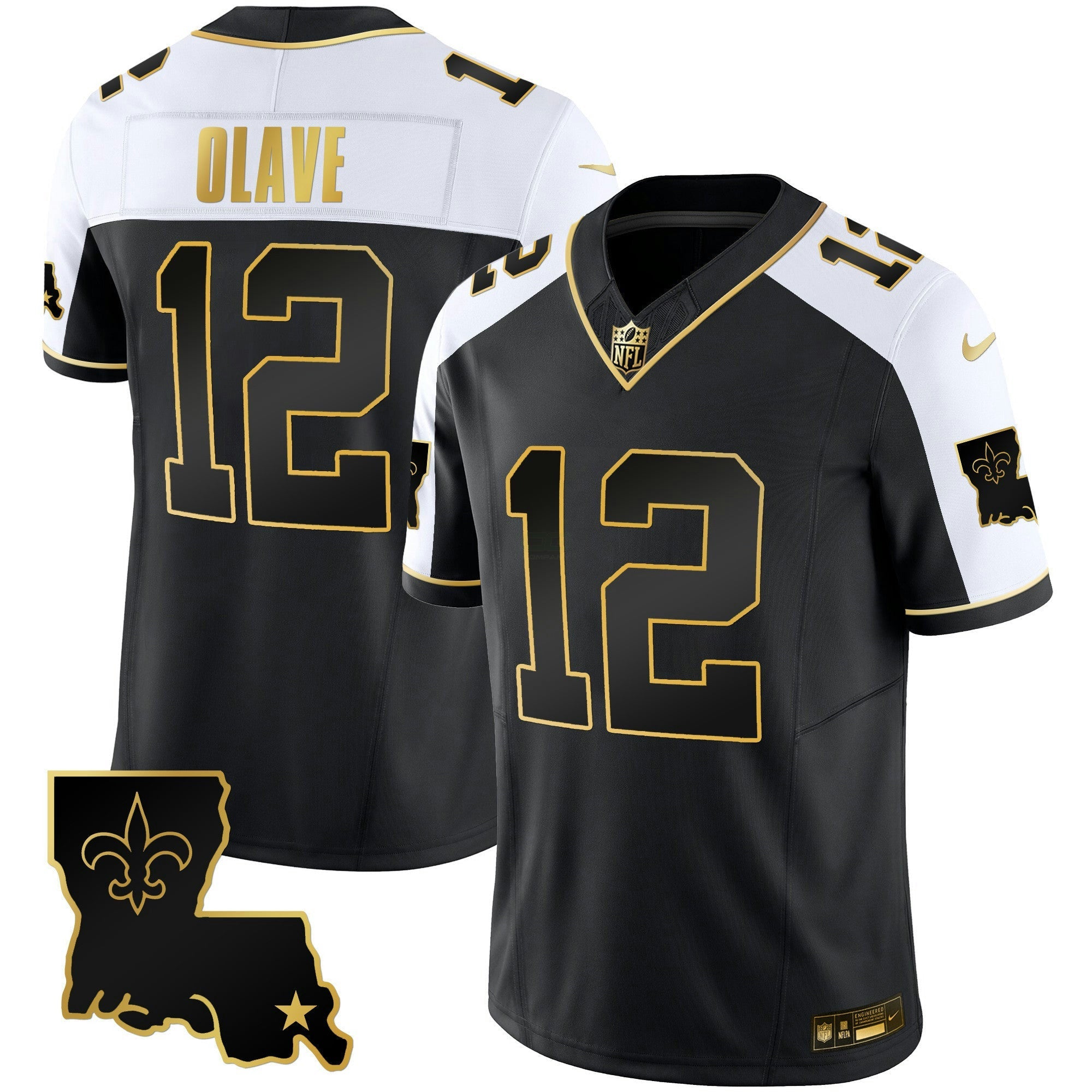 Camisa NFL Men’s 1987 Legacy Dourada Vapor Jersey