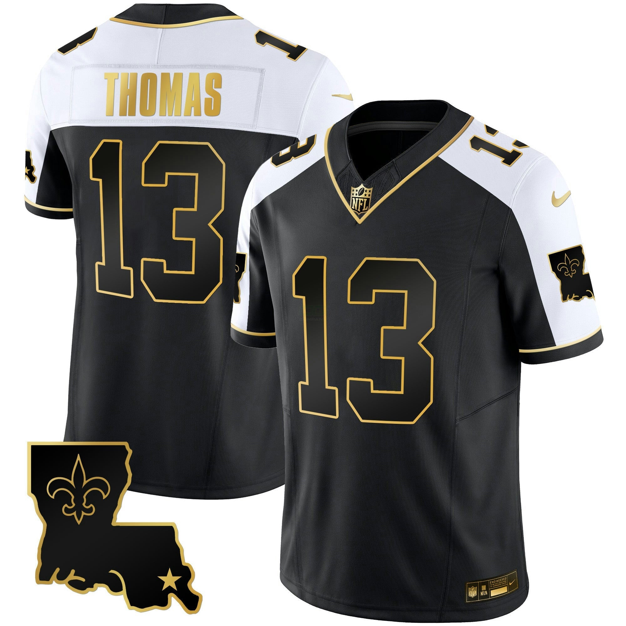 Camisa NFL Men’s 1987 Legacy Dourada Vapor Jersey