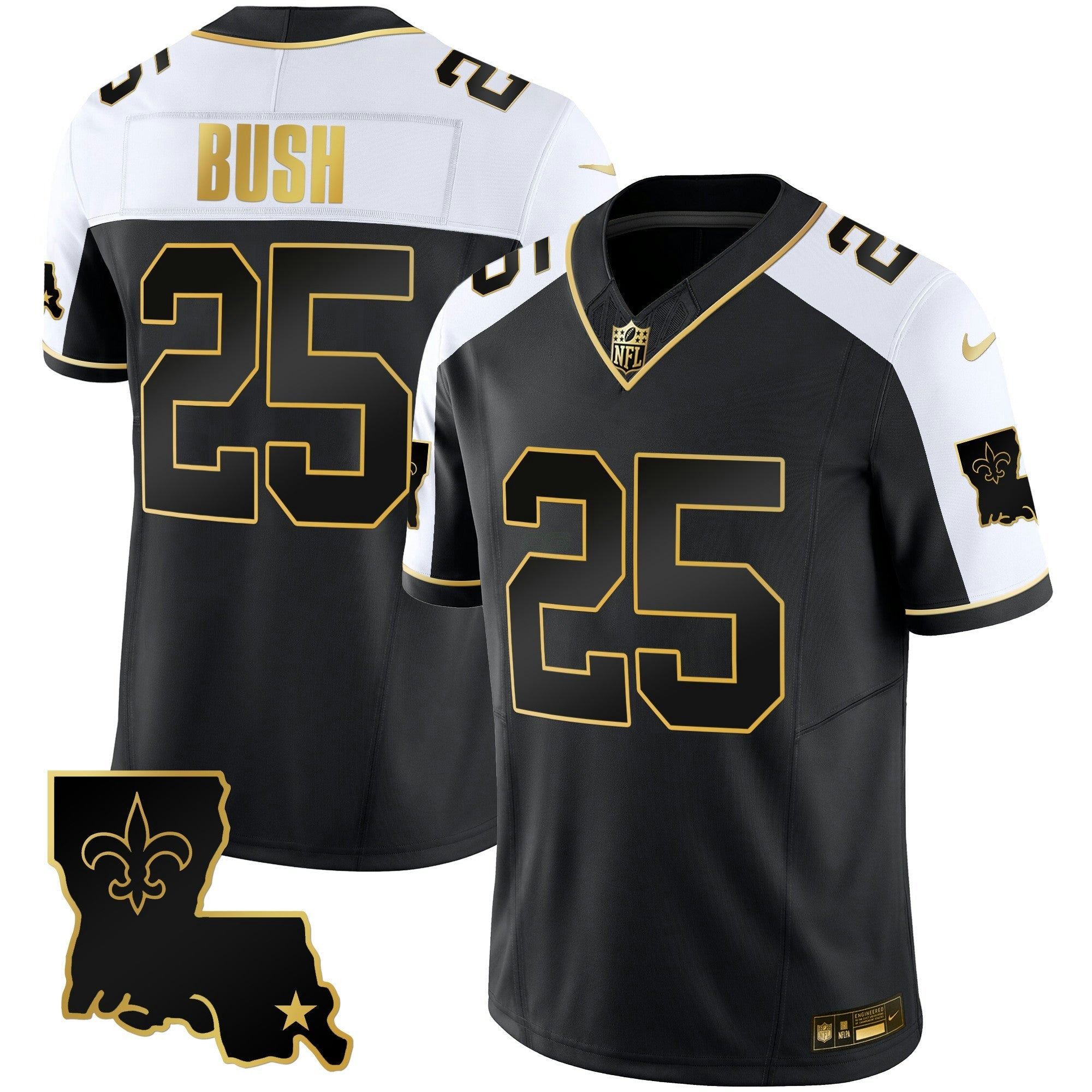 Camisa NFL Men’s 1987 Legacy Dourada Vapor Jersey