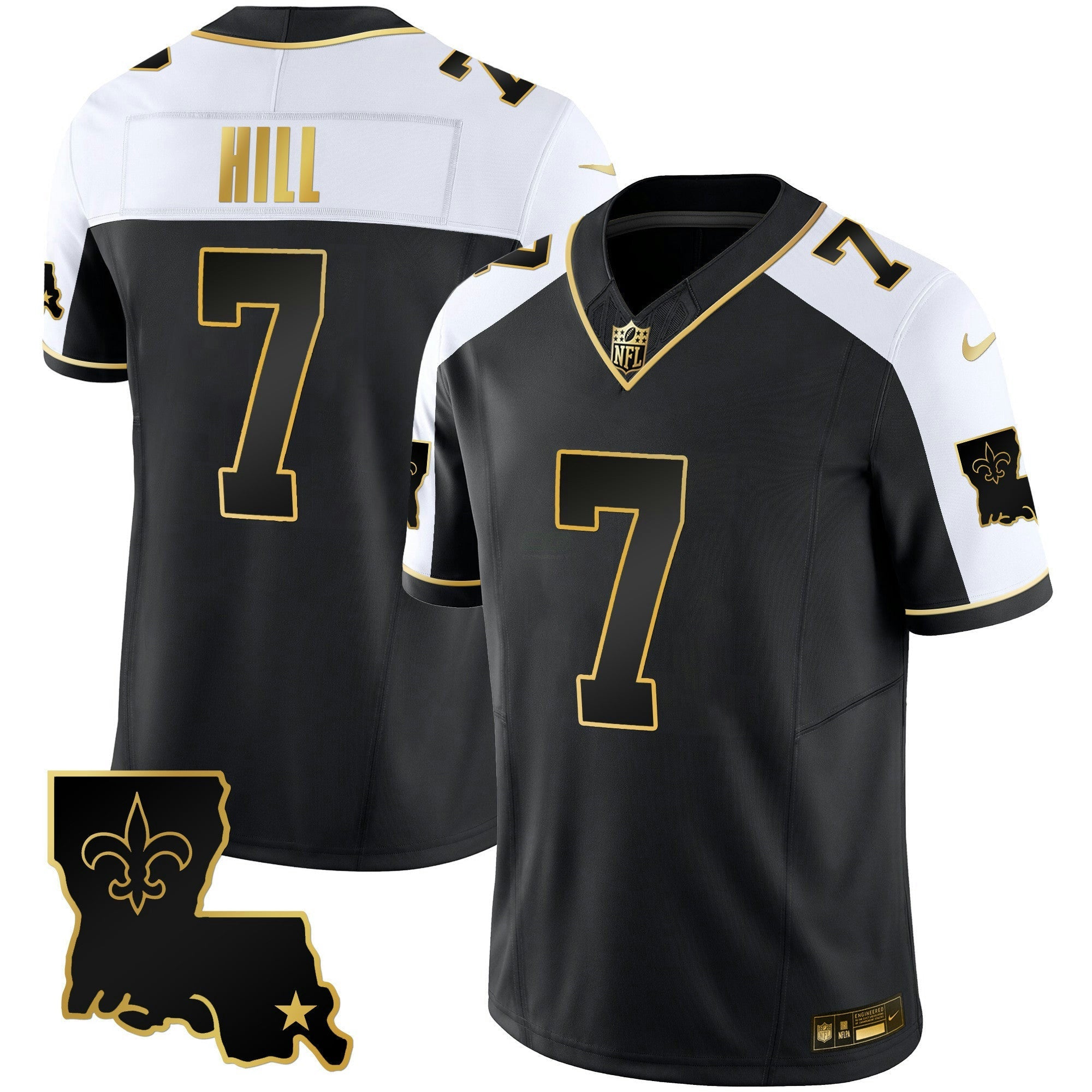 Camisa NFL Men’s 1987 Legacy Dourada Vapor Jersey