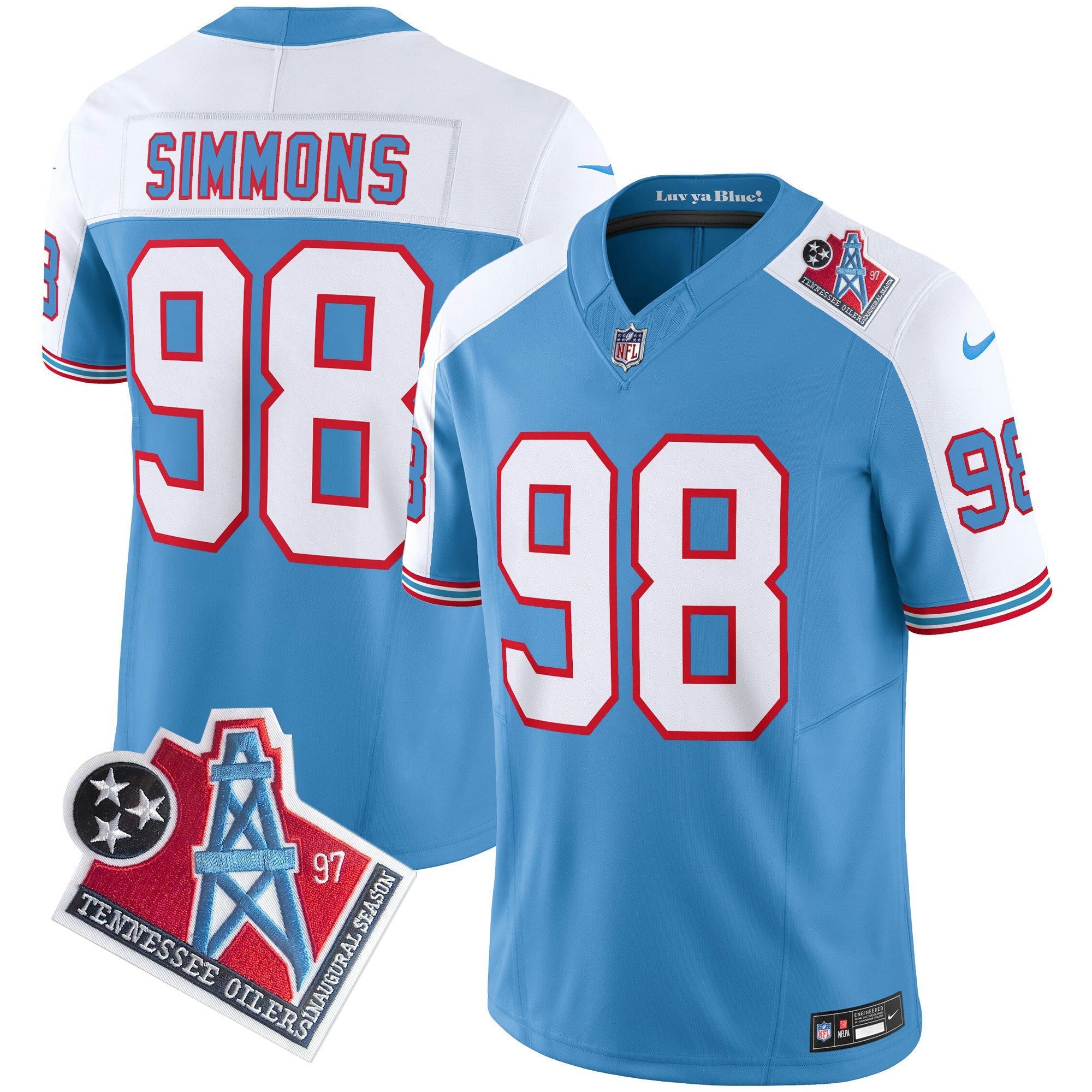 Camisa NFL Men’s 1997 Throwback Limited Vapor Jersey V2