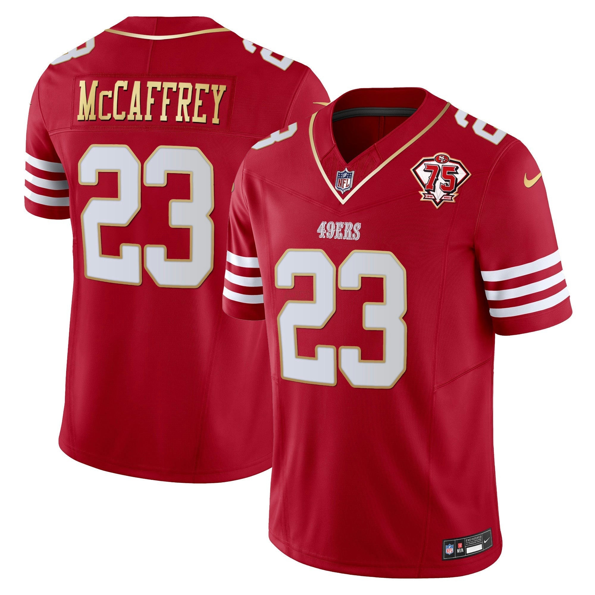 Camisa NFL Men’s 2023 Vapor Dourada Trim Limited Jersey