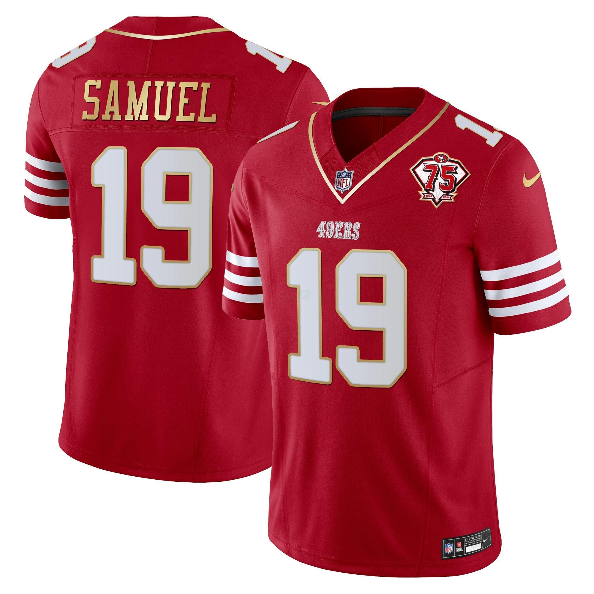 Camisa NFL Men’s 2023 Vapor Dourada Trim Limited Jersey