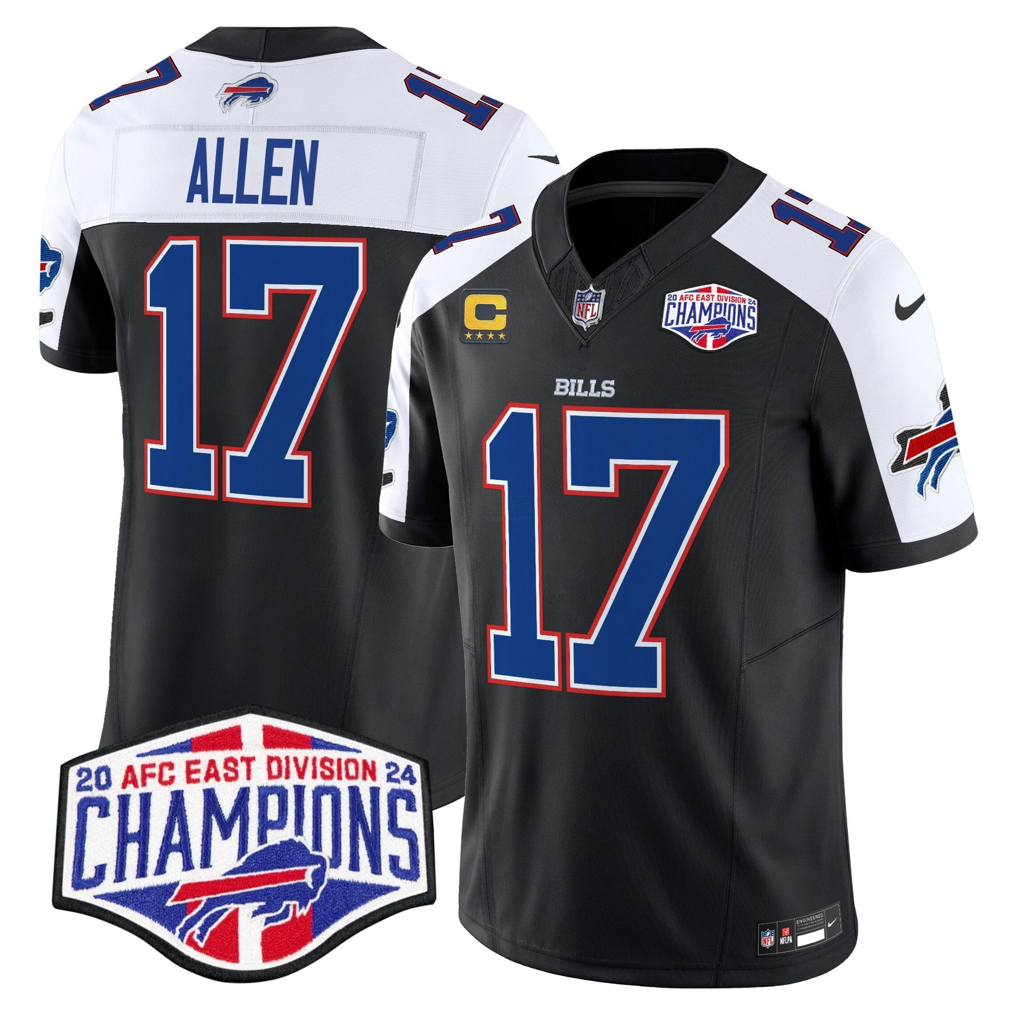 Camisa NFL Men’s 2024 AFC East Division Champions Vapor Limited Jersey
