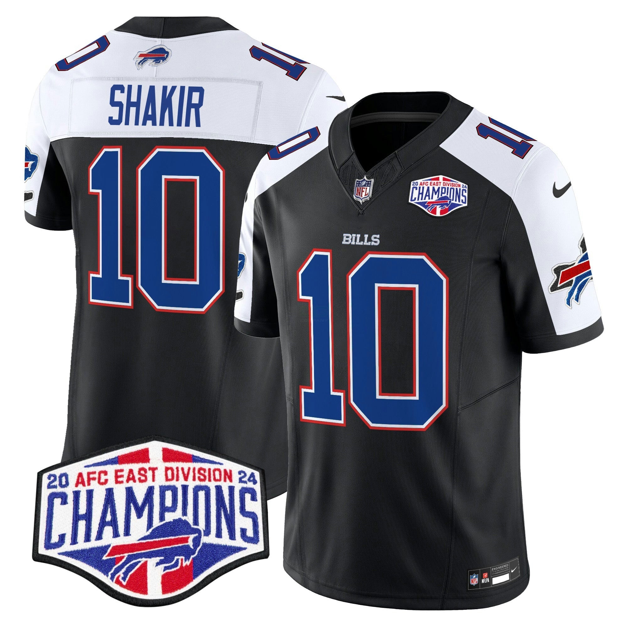 Camisa NFL Men’s 2024 AFC East Division Champions Vapor Limited Jersey
