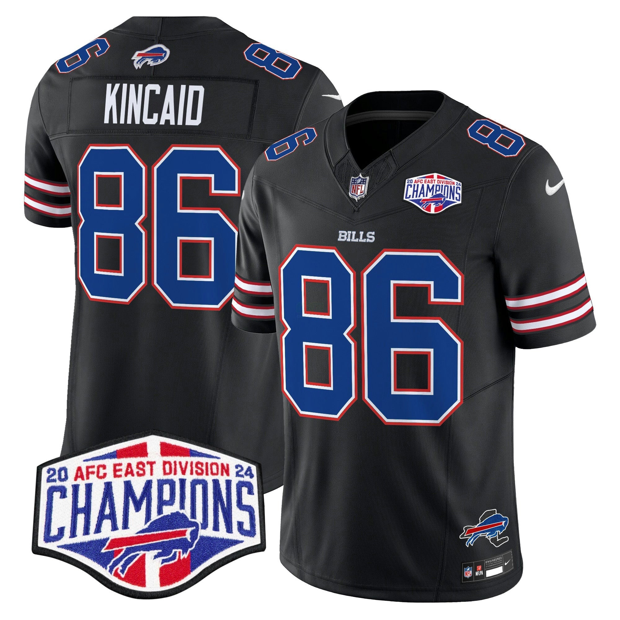 Camisa NFL Men’s 2024 AFC East Division Champions Vapor Limited Jersey
