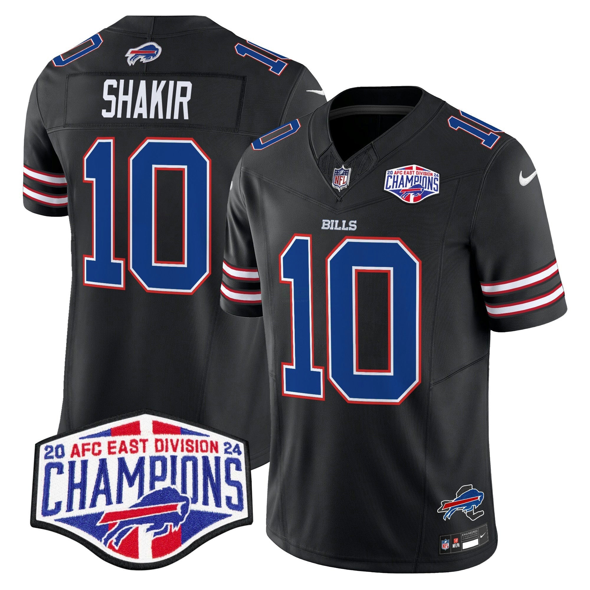 Camisa NFL Men’s 2024 AFC East Division Champions Vapor Limited Jersey