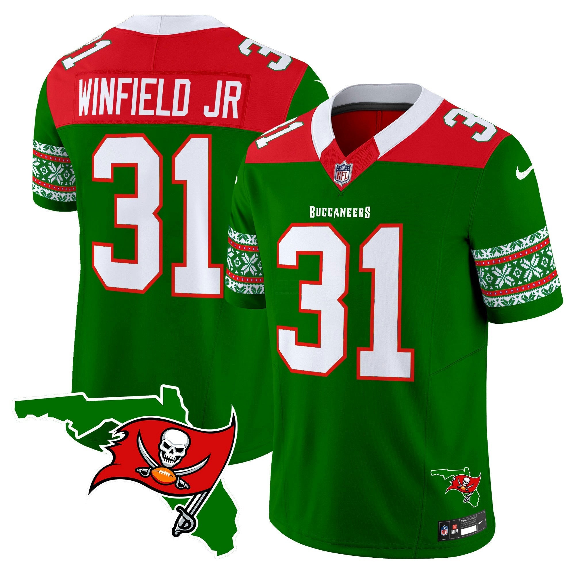 Camisa NFL Men’s 2024 Christmas Vapor Limited Jersey