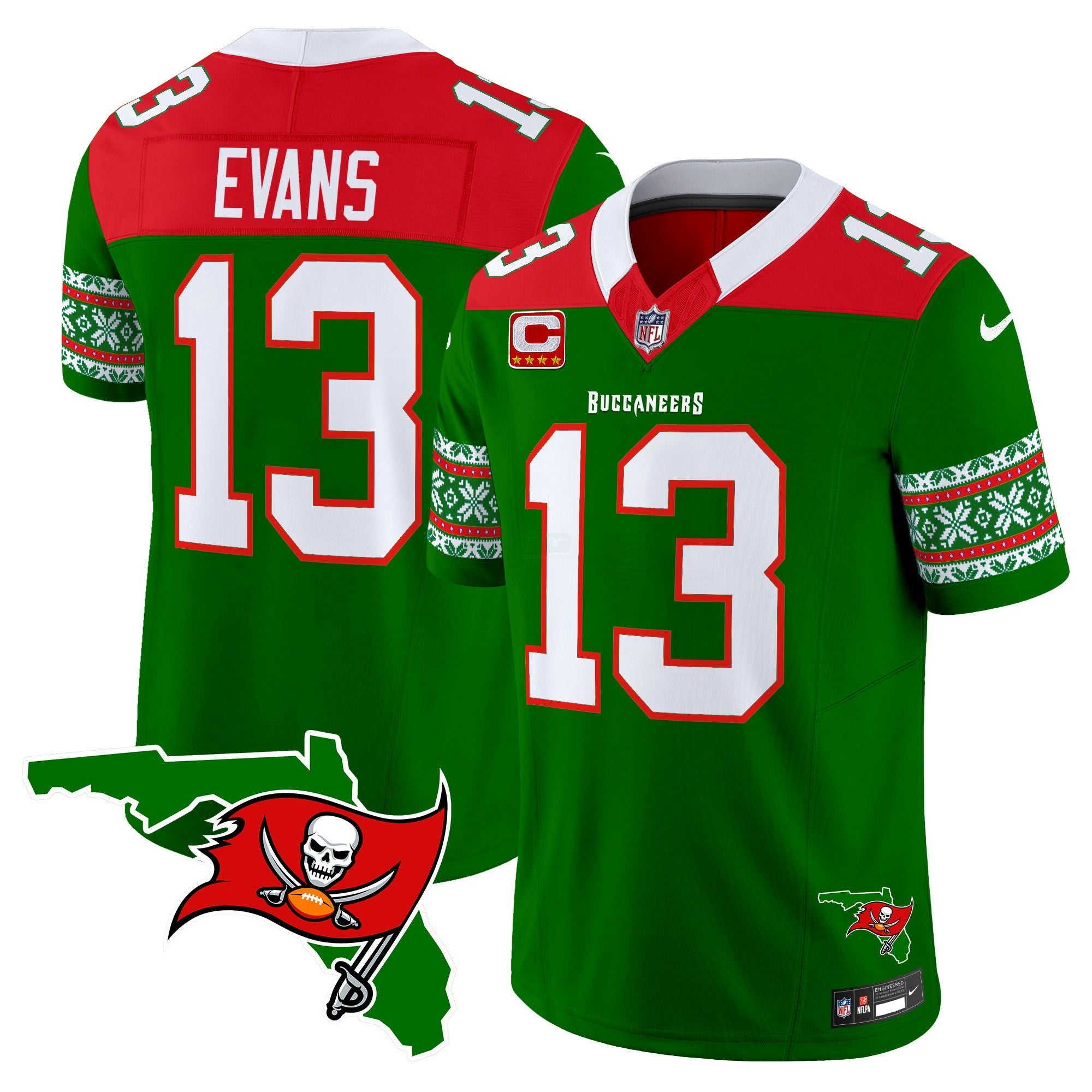 Camisa NFL Men’s 2024 Christmas Vapor Limited Jersey