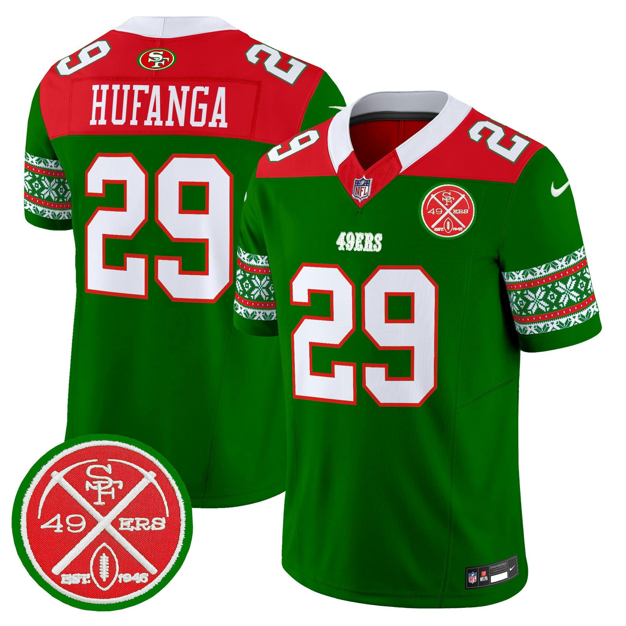 Camisa NFL Men’s 2024 Christmas Vapor Limited Jersey