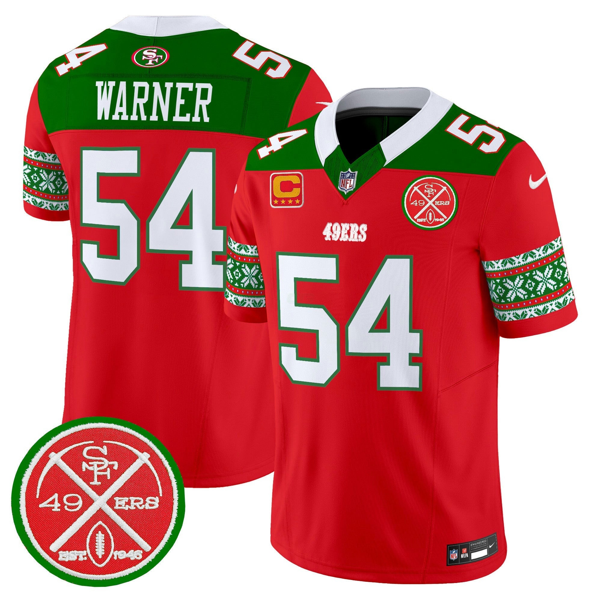 Camisa NFL Men’s 2024 Christmas Vapor Limited Jersey