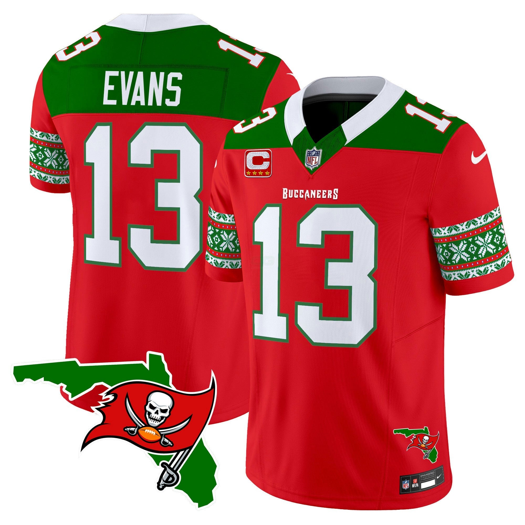 Camisa NFL Men’s 2024 Christmas Vapor Limited Jersey