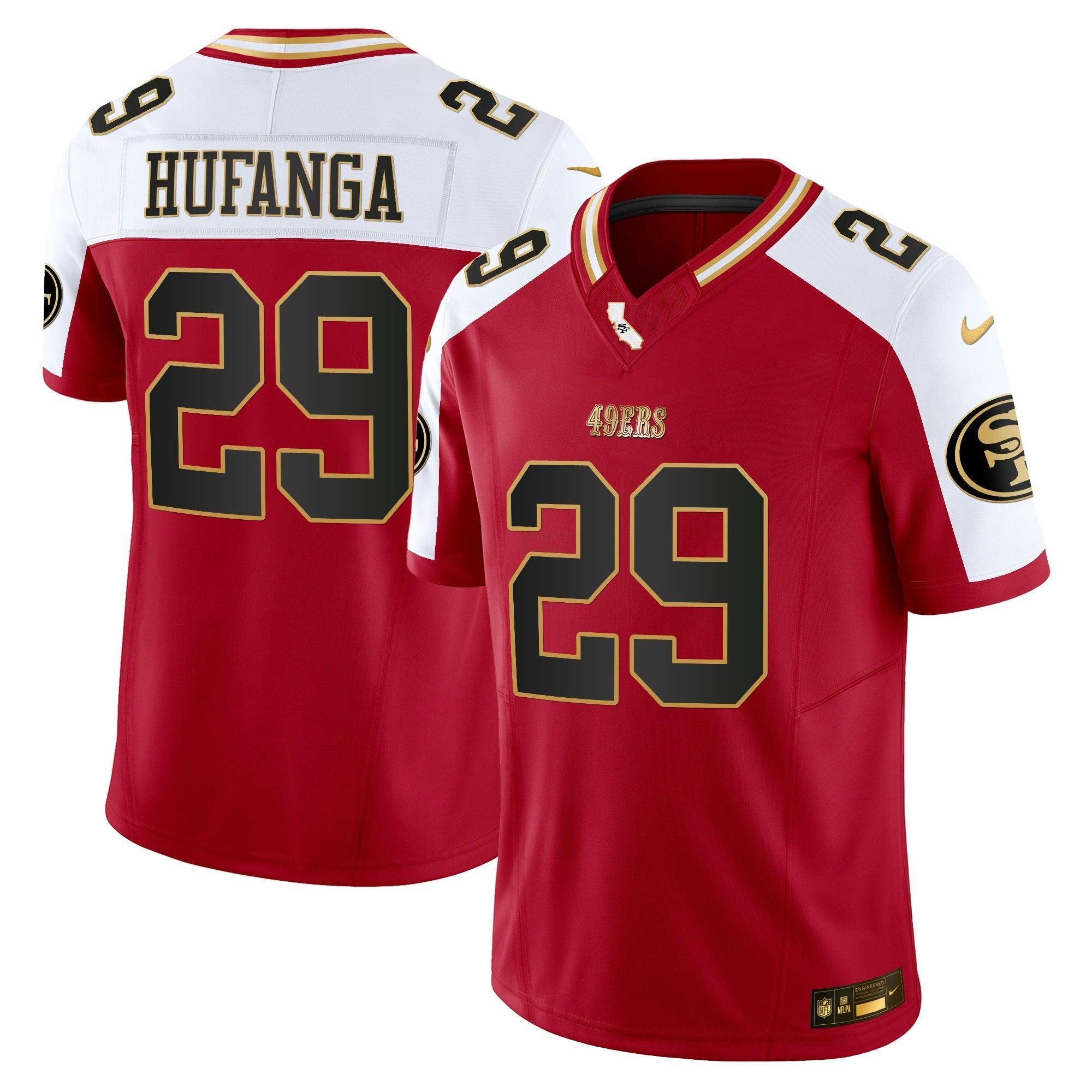 Camisa NFL Men’s 2024 Dourada Vapor Jersey