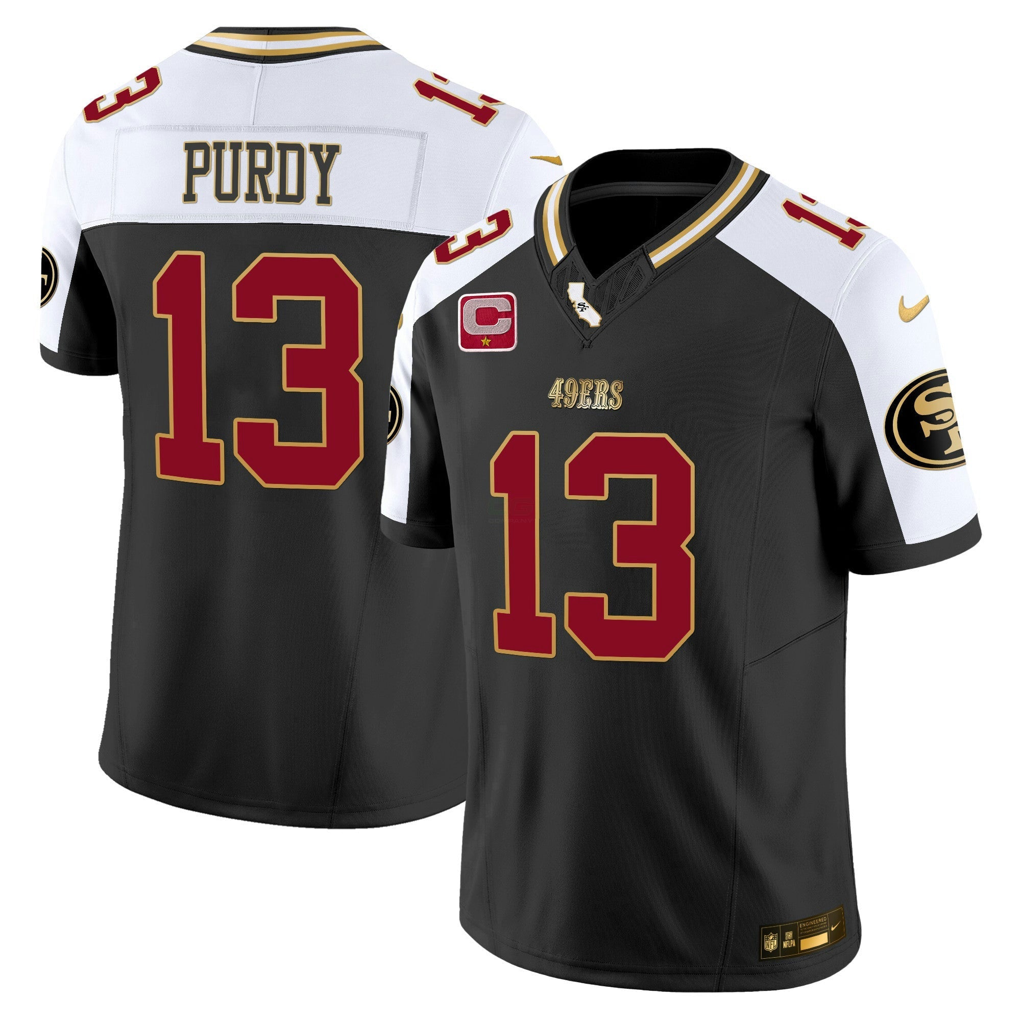 Camisa NFL Men’s 2024 Dourada Vapor Jersey