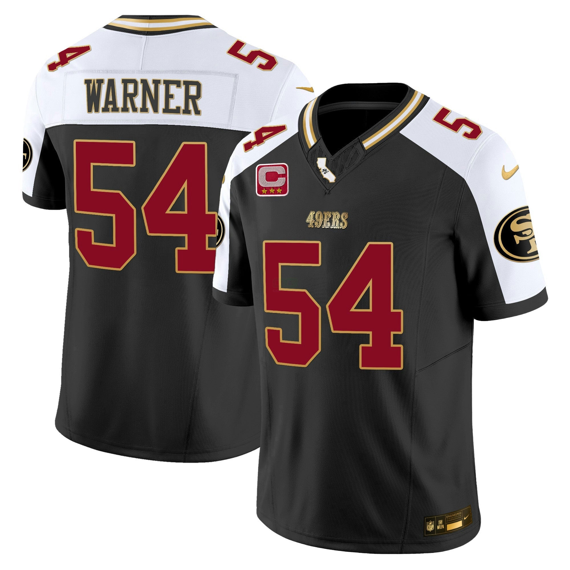 Camisa NFL Men’s 2024 Dourada Vapor Jersey