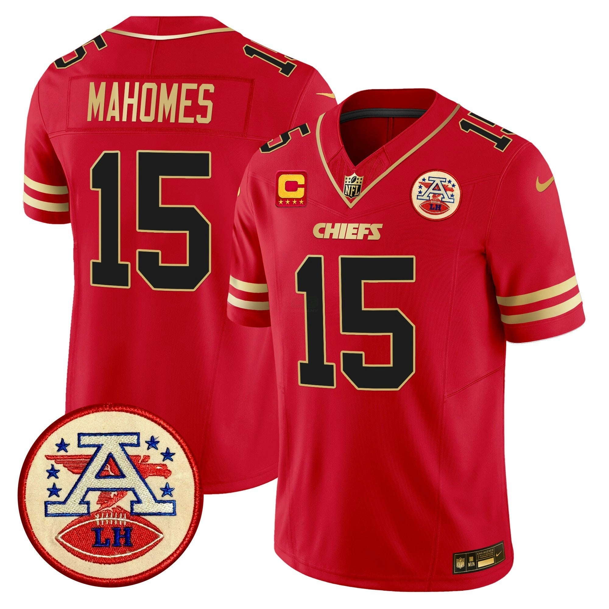 Camisa NFL Men’s 2024 Lamar Hunt Patch Vapor Limited Jersey