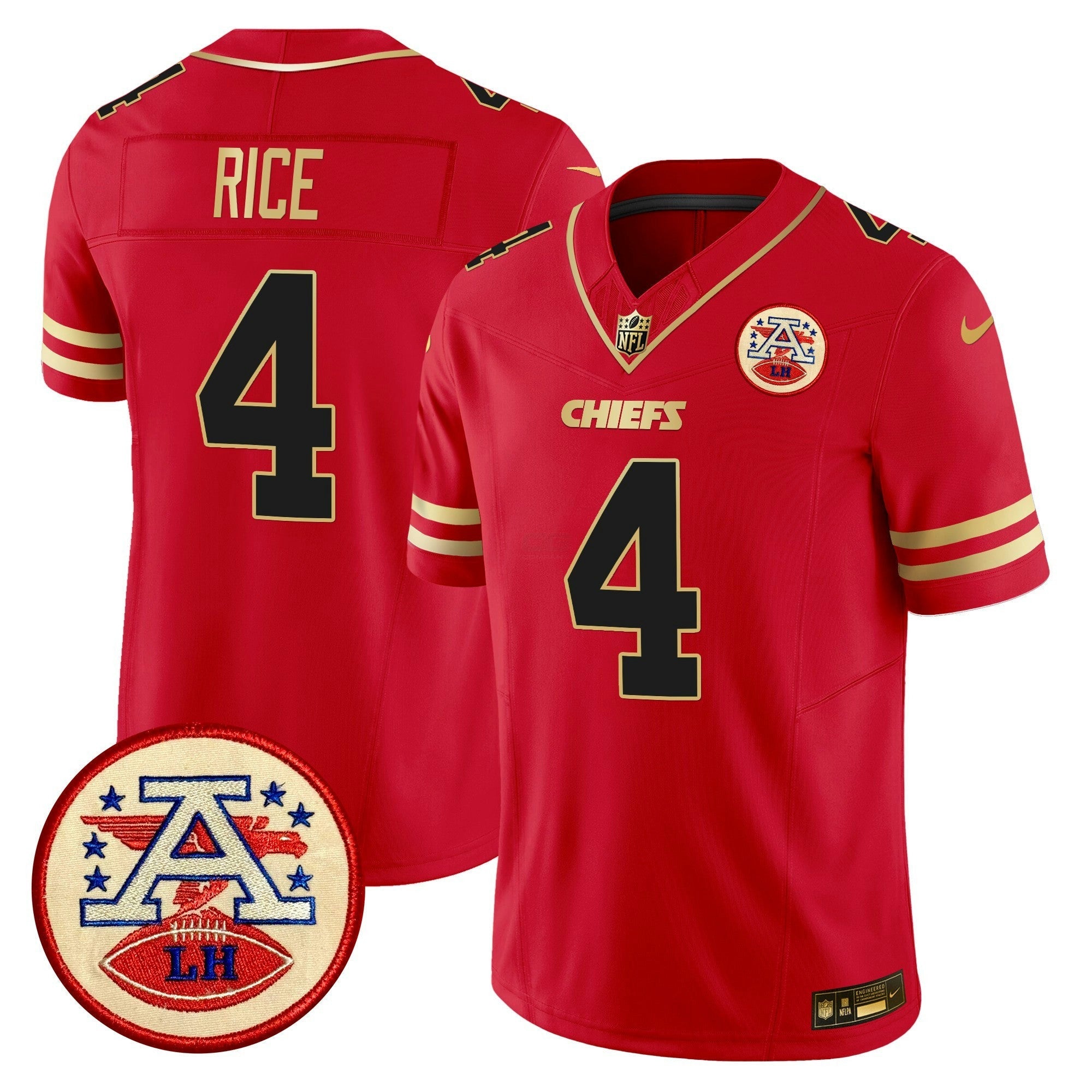 Camisa NFL Men’s 2024 Lamar Hunt Patch Vapor Limited Jersey
