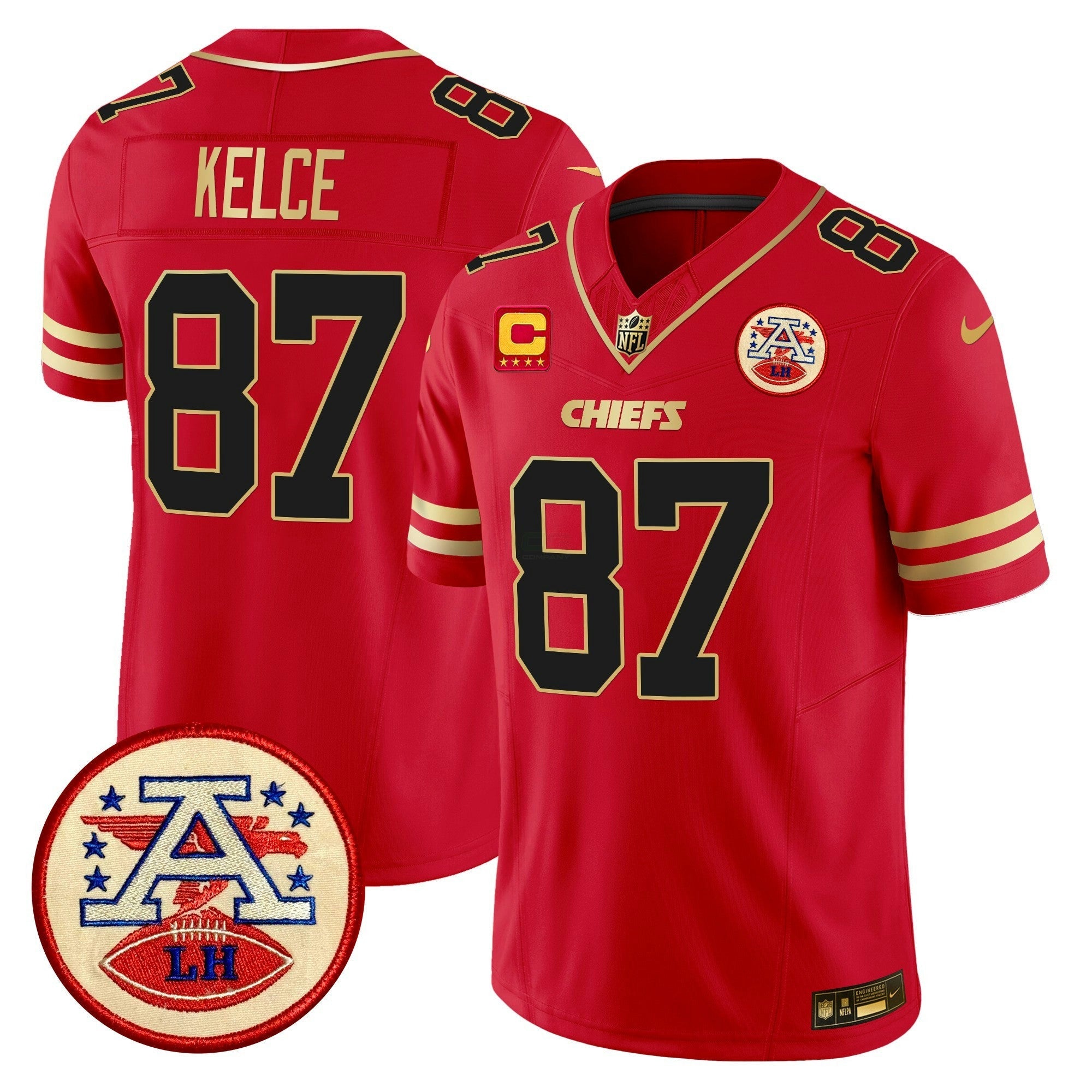 Camisa NFL Men’s 2024 Lamar Hunt Patch Vapor Limited Jersey
