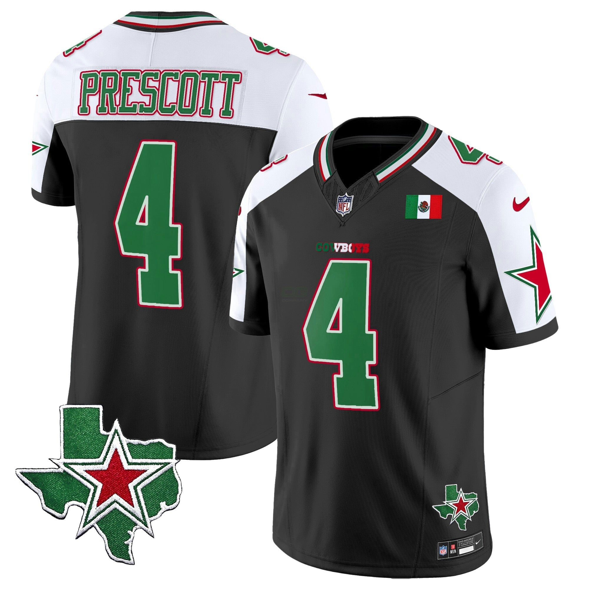 Camisa NFL Men’s 2024 Mexico Vapor Limited Jersey