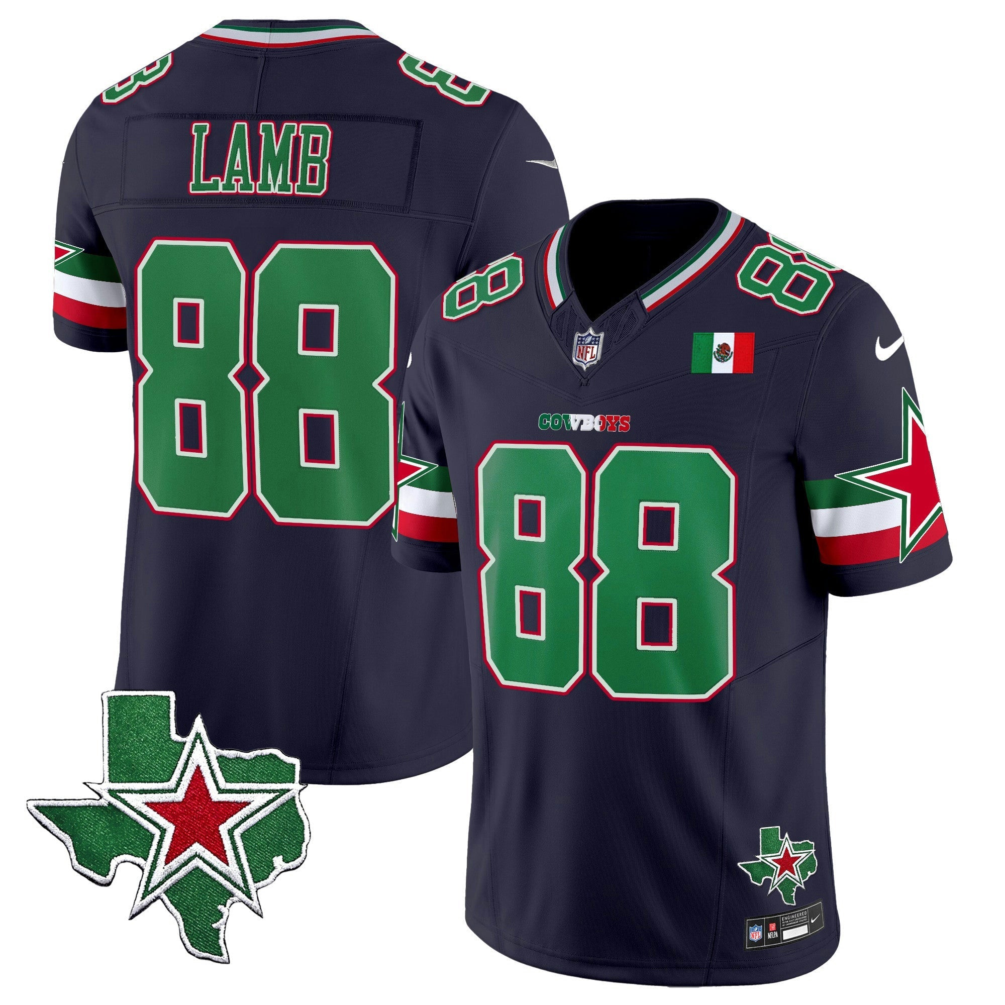Camisa NFL Men’s 2024 Mexico Vapor Limited Jersey
