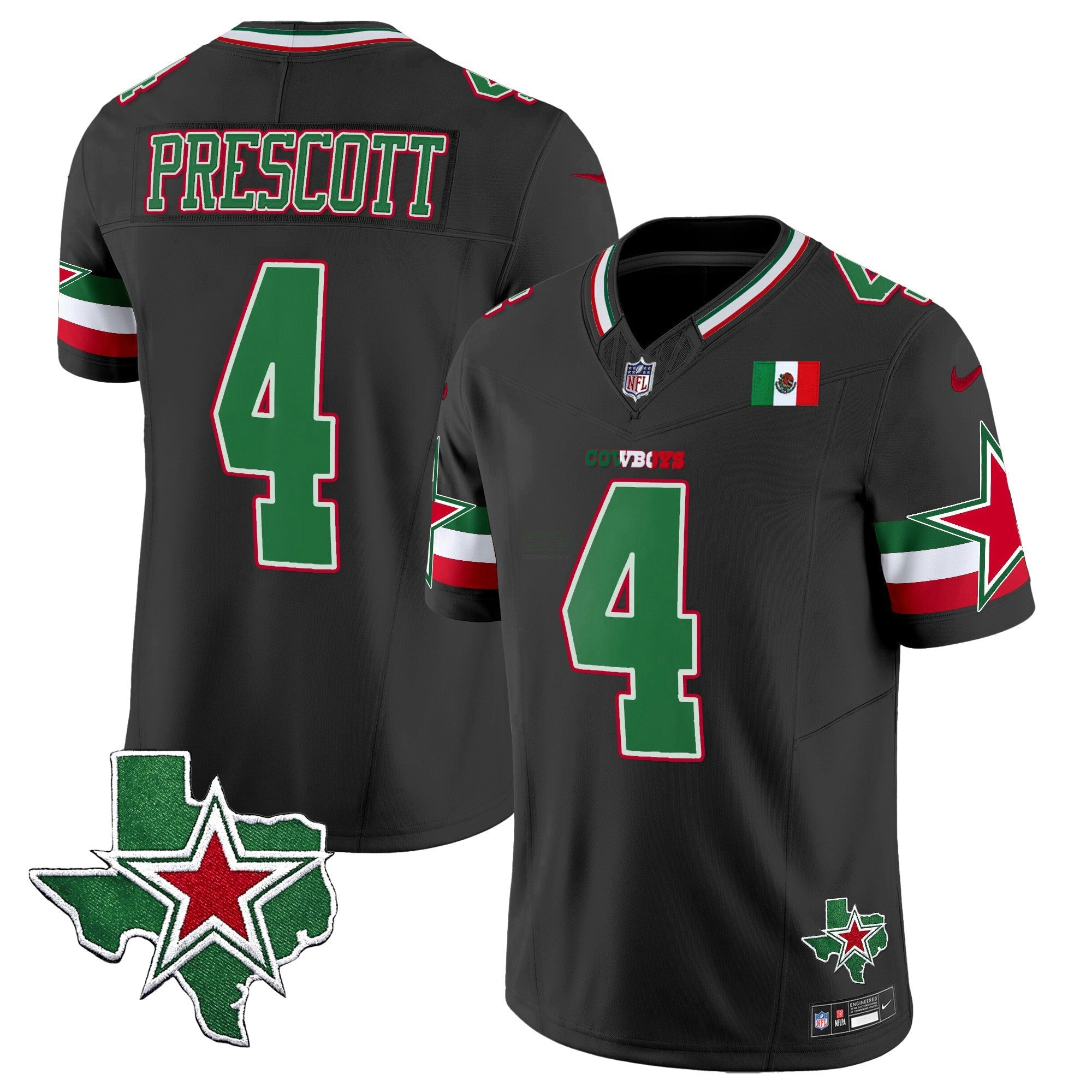 Camisa NFL Men’s 2024 Mexico Vapor Limited Jersey