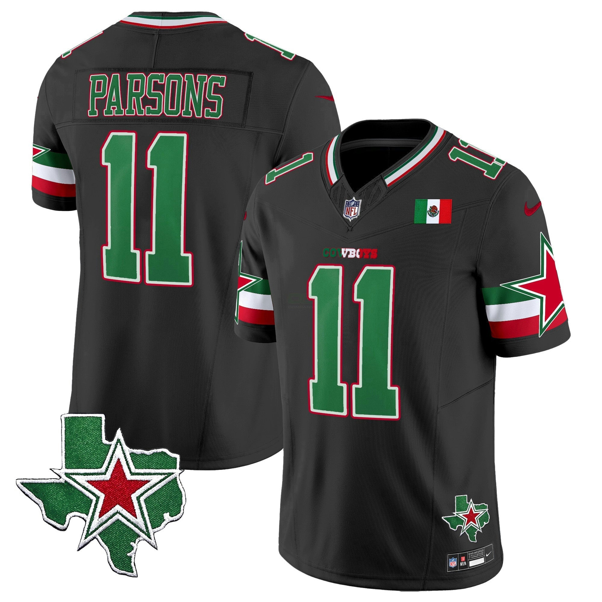 Camisa NFL Men’s 2024 Mexico Vapor Limited Jersey
