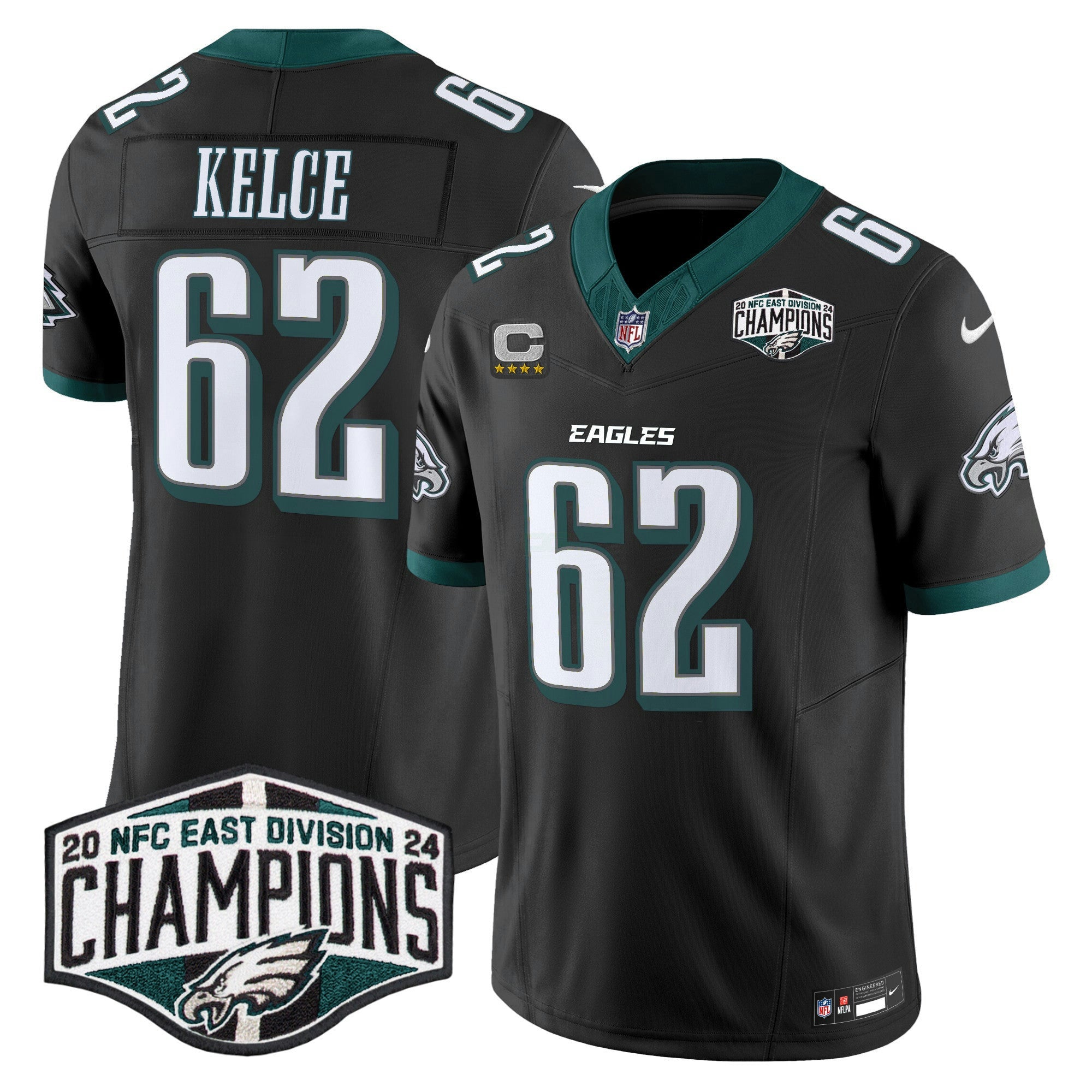 Camisa NFL Men’s 2024 NFC East Division Champions Vapor Limited Jersey