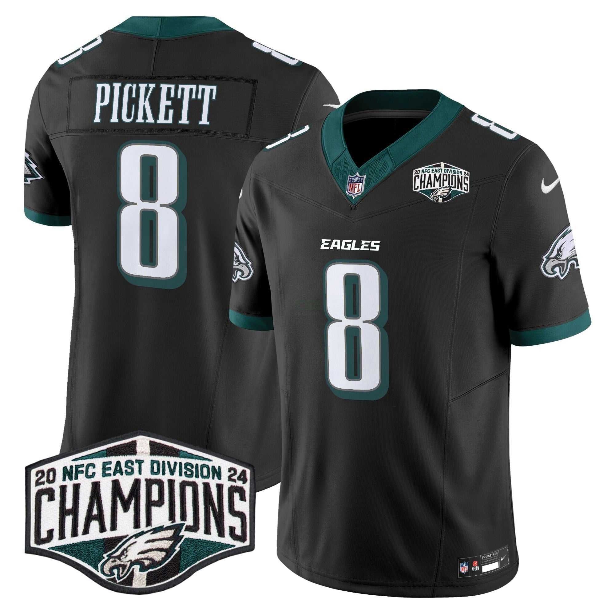 Camisa NFL Men’s 2024 NFC East Division Champions Vapor Limited Jersey