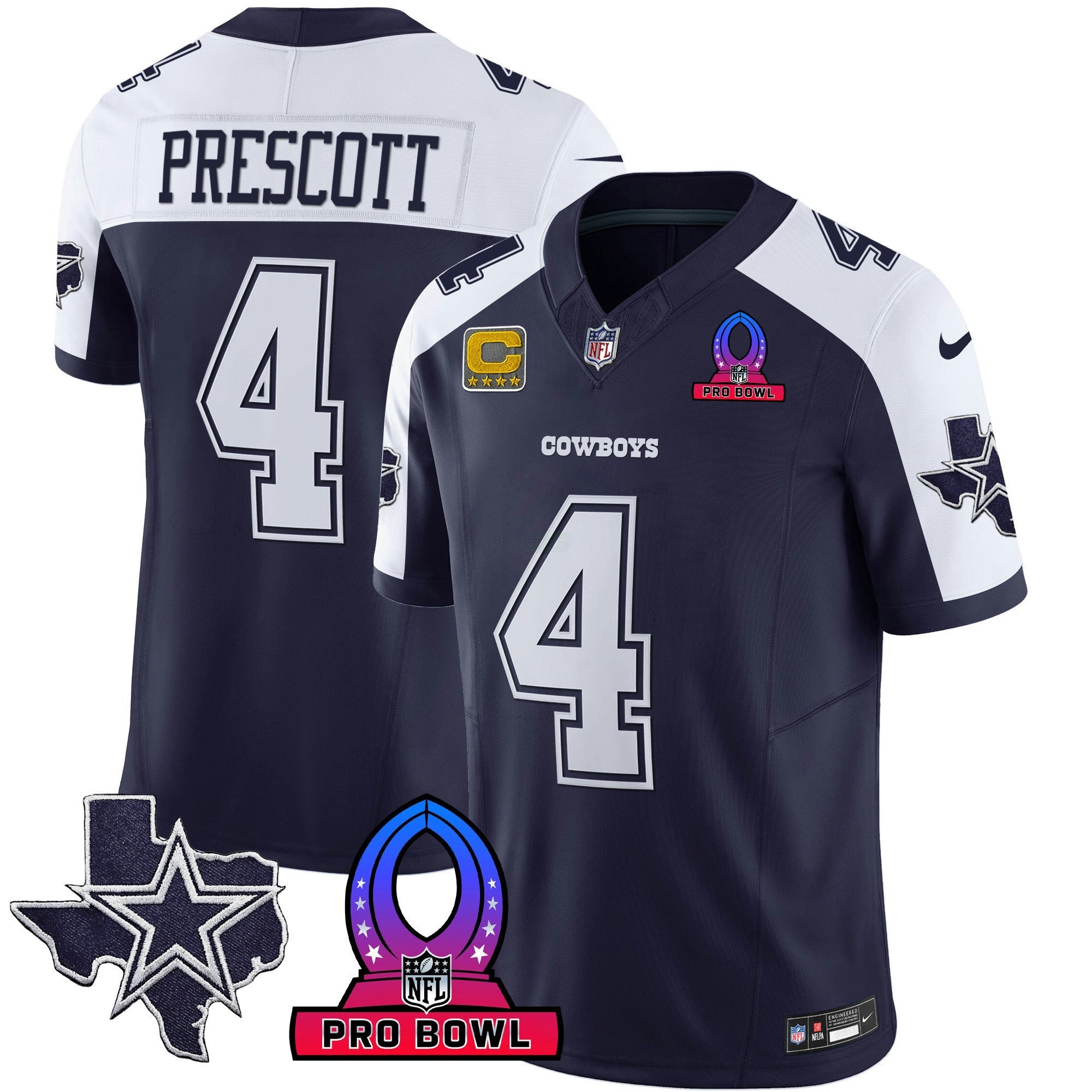 Camisa NFL Men’s 2024 Pro Bowl Patch Vapor Jersey
