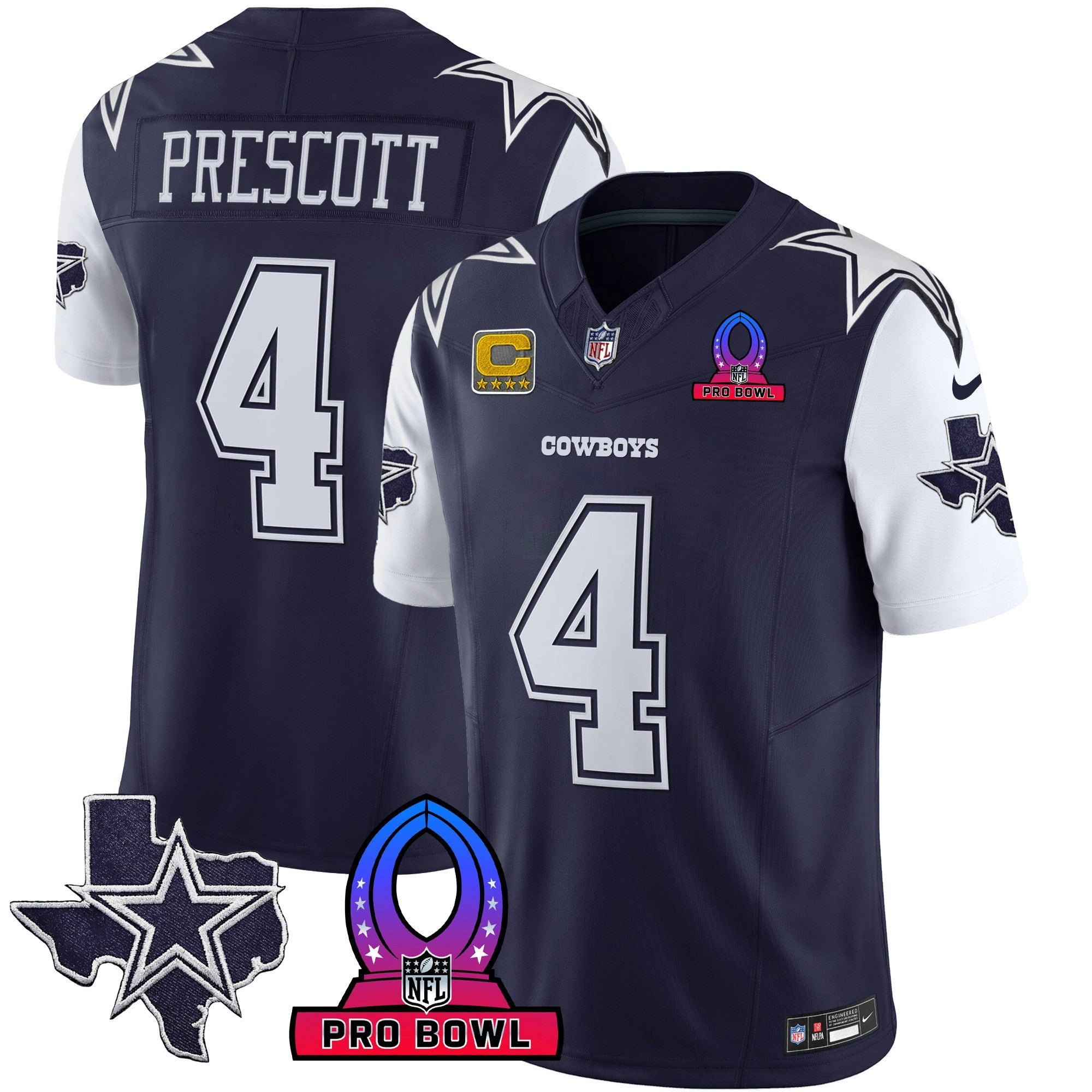 Camisa NFL Men’s 2024 Pro Bowl Patch Vapor Jersey