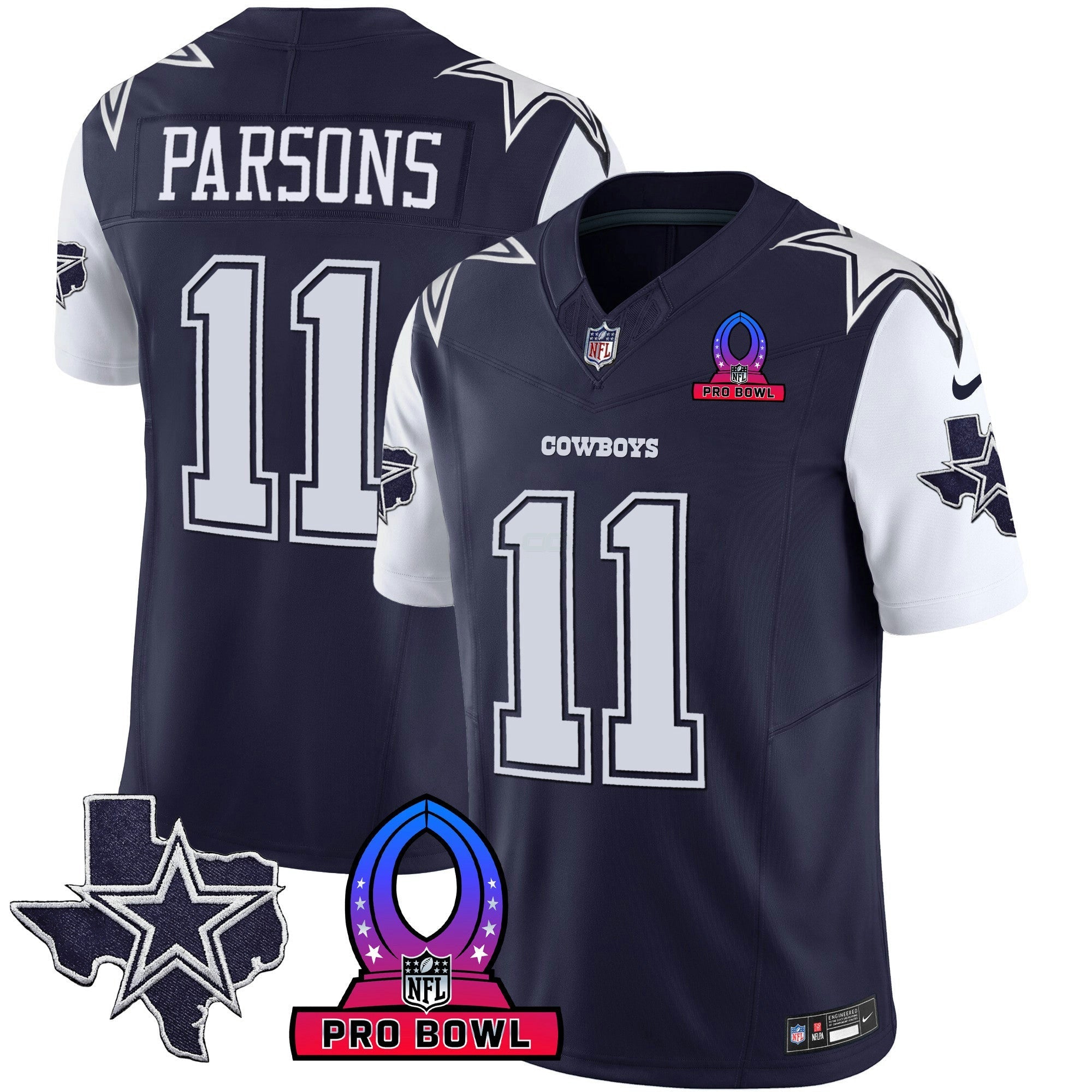 Camisa NFL Men’s 2024 Pro Bowl Patch Vapor Jersey