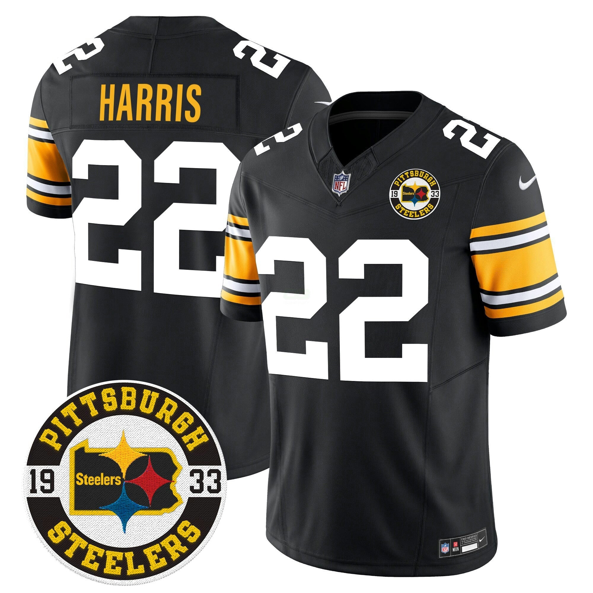 Camisa NFL Men’s 2024 Vapor Limited Jersey – Est 1933 Patch