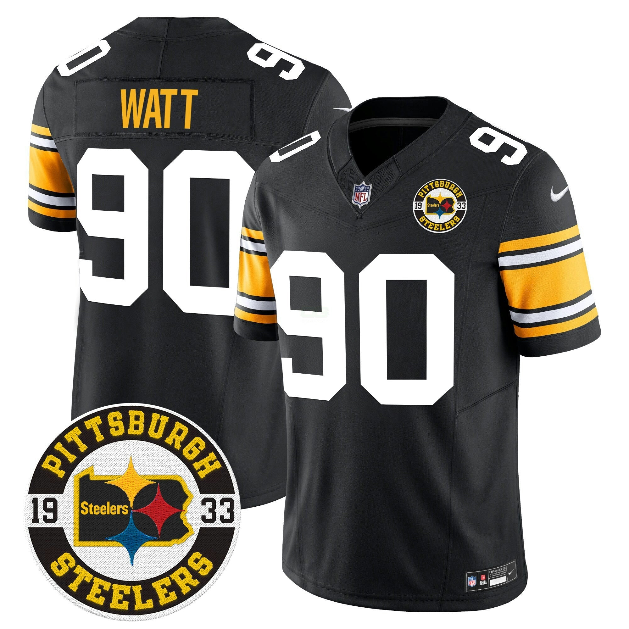 Camisa NFL Men’s 2024 Vapor Limited Jersey – Est 1933 Patch