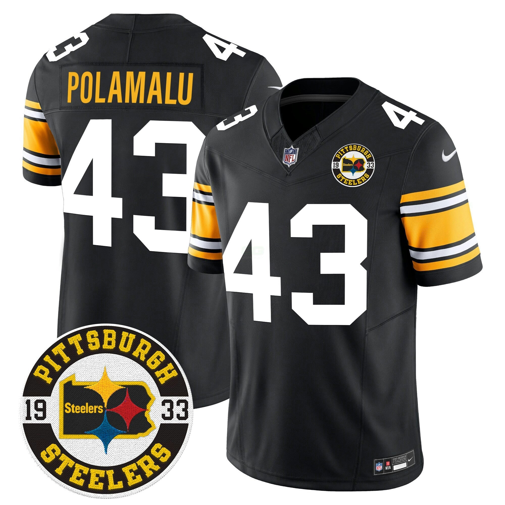 Camisa NFL Men’s 2024 Vapor Limited Jersey – Est 1933 Patch