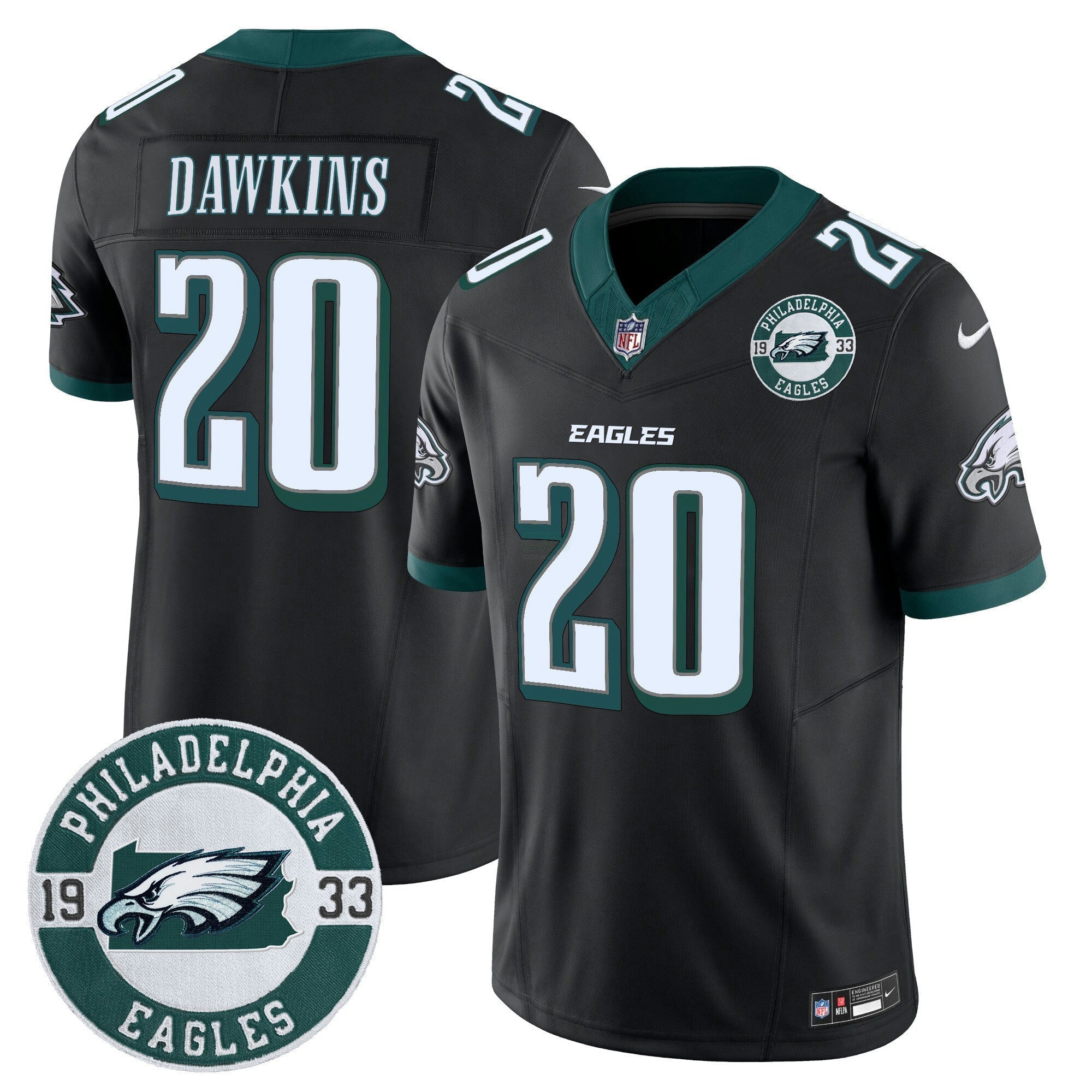 Camisa NFL Men’s 2024 Vapor Limited Jersey – Est. 1933 Patch