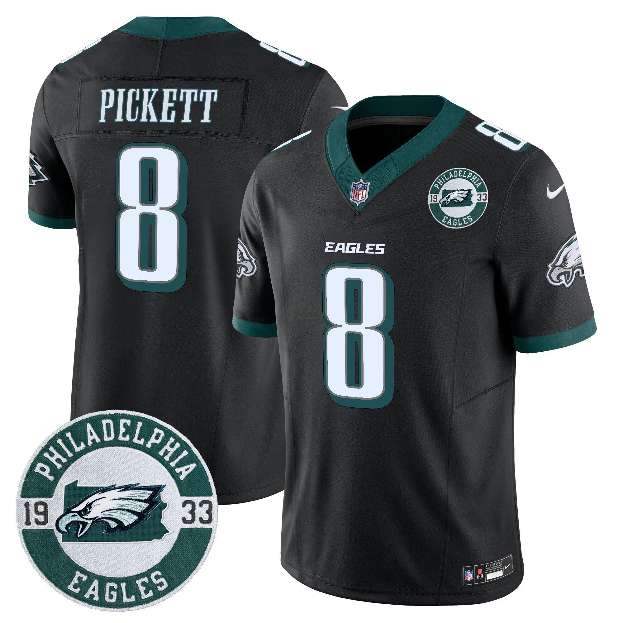 Camisa NFL Men’s 2024 Vapor Limited Jersey – Est. 1933 Patch