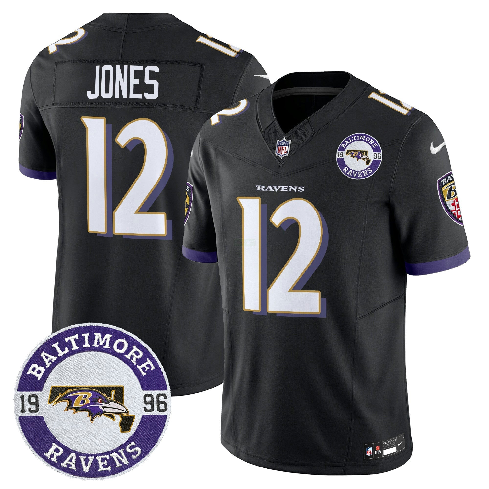 Camisa NFL Men’s 2024 Vapor Limited Jersey – Est. 1996 Patch