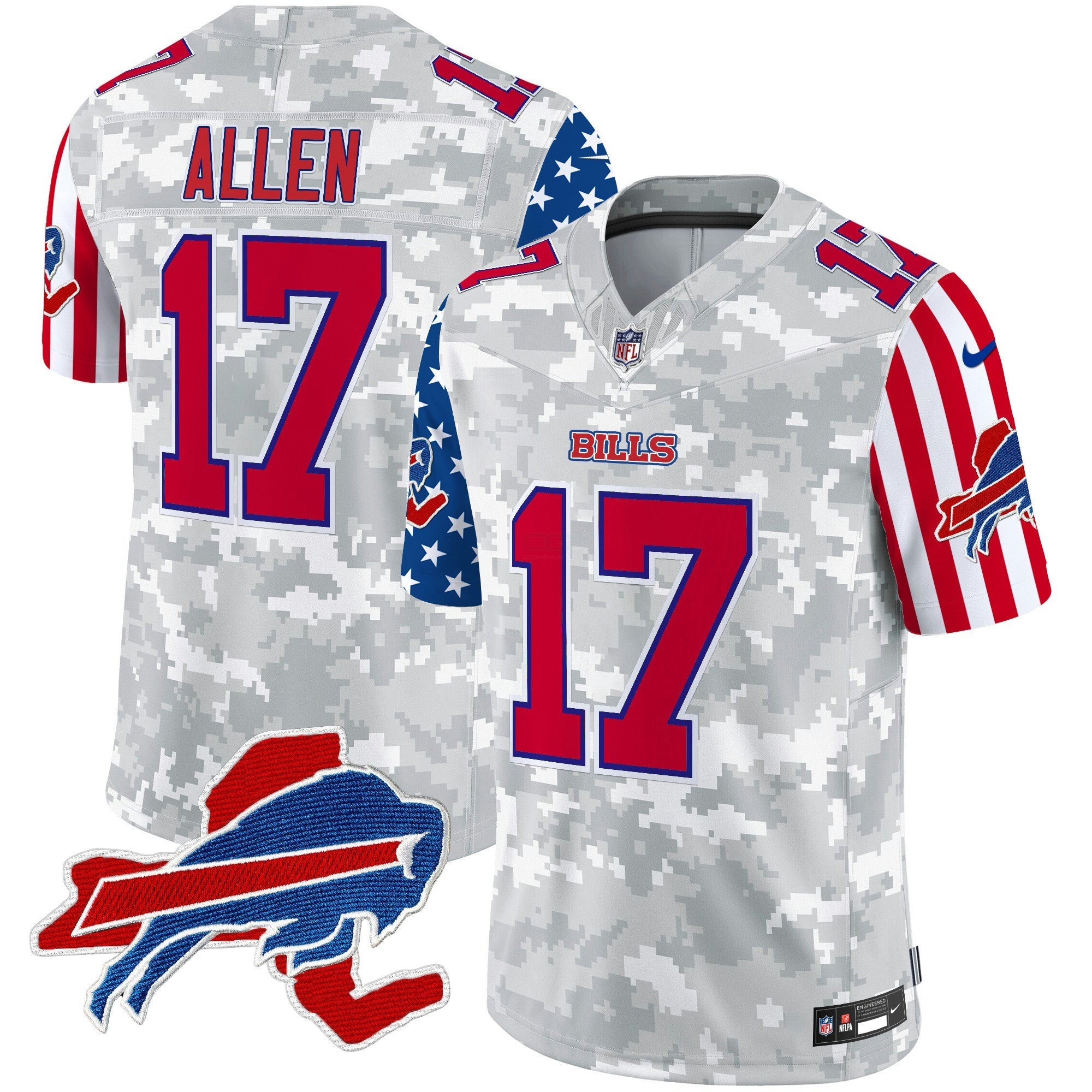 Camisa NFL Men’s 2025 Independence Day Vapor Premier Limited Jersey