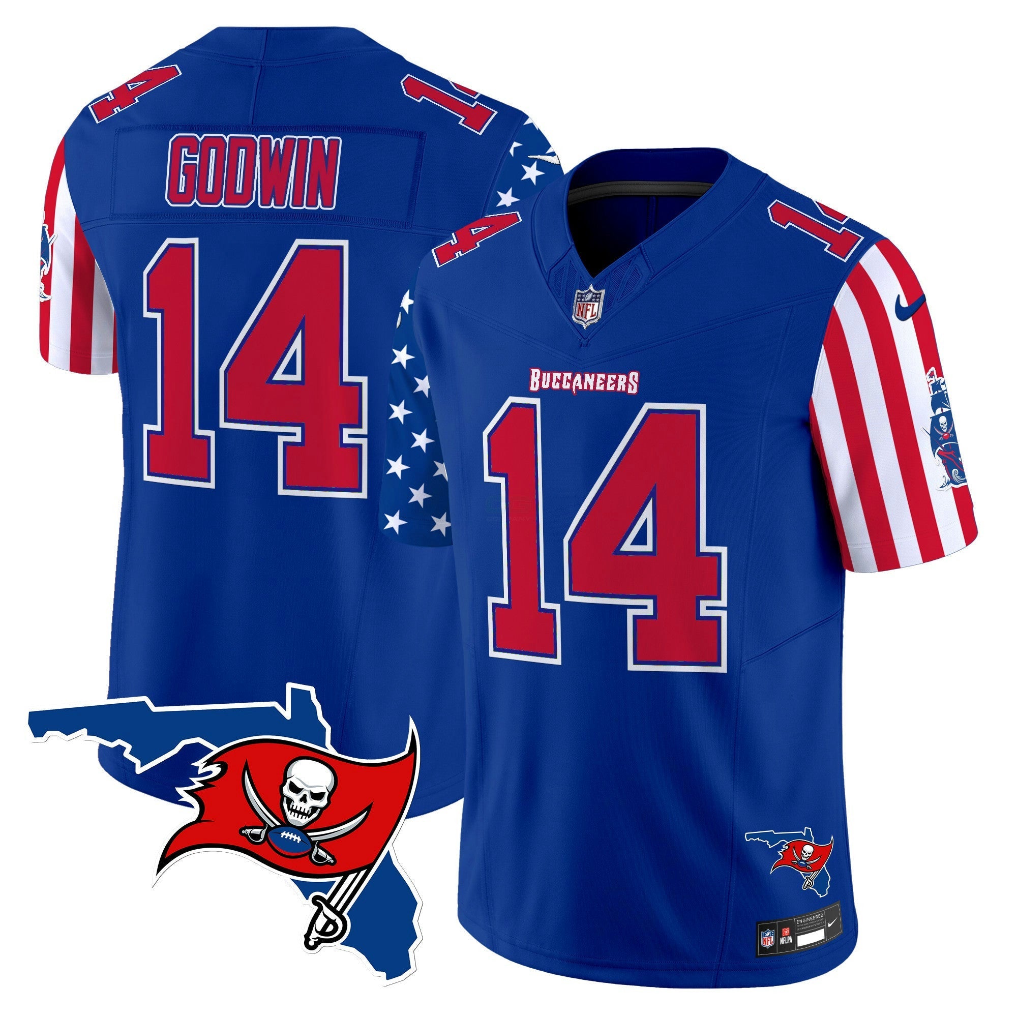 Camisa NFL Men’s 2025 Independence Day Vapor Premier Limited Jersey